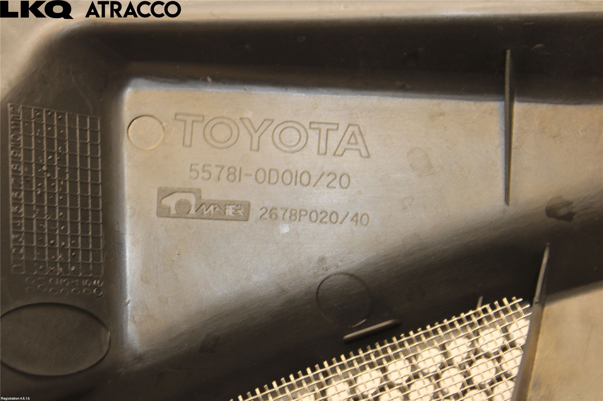 Toyota YARIS P1 03-05 Torpedplåt-Torpedplast