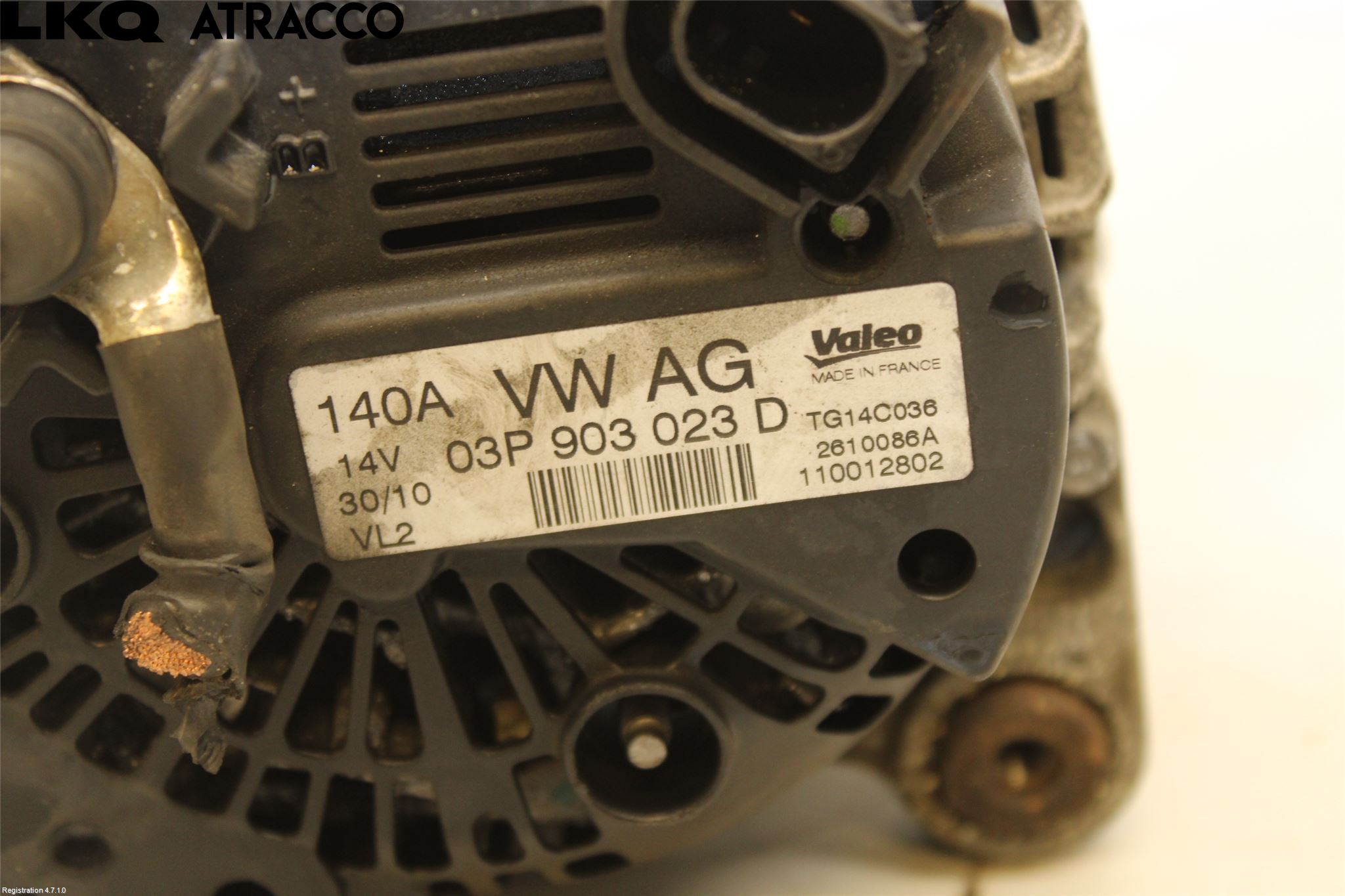 Volkswagen VW POLO 10-17 Generator