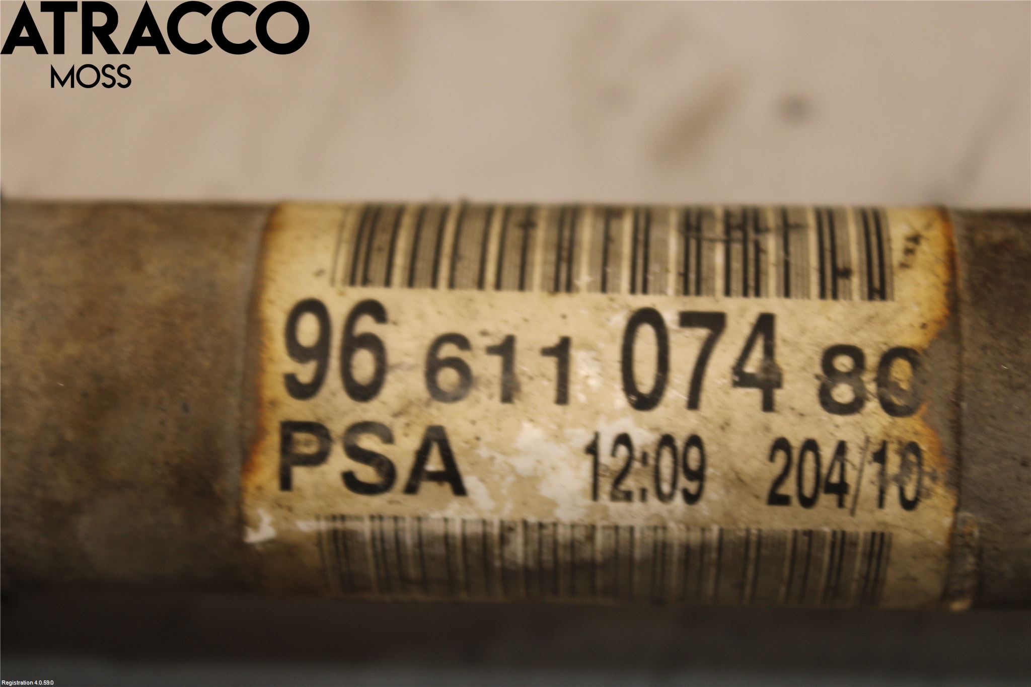 Peugeot 5008 10-16 Drivaxel Fram Höger