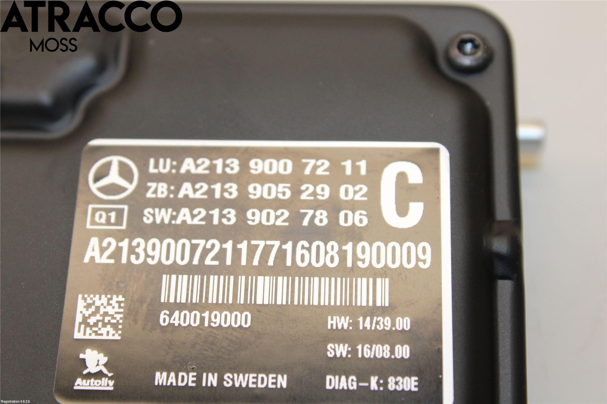 Mercedes-Benz MB E-KLASS (W213) 16-23 Sensor Aktivt Kollisionsskydd