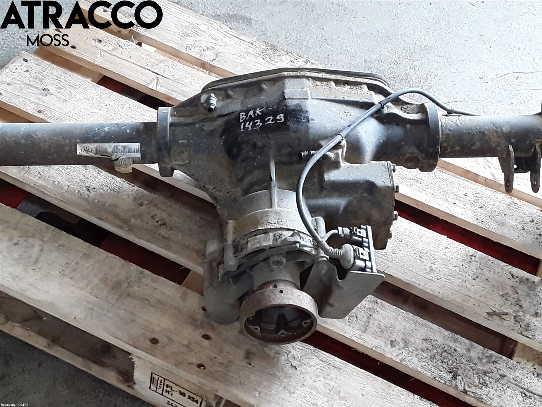 Volkswagen VW CADDY 16-20 Bakaxel