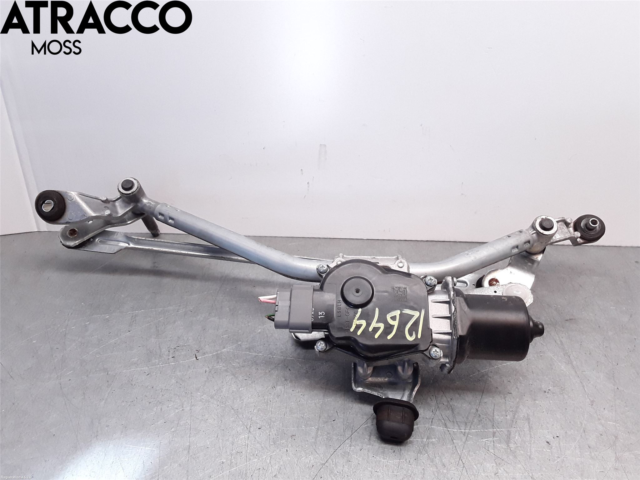 Renault CAPTUR 13-19 Torkarmotor Vindruta