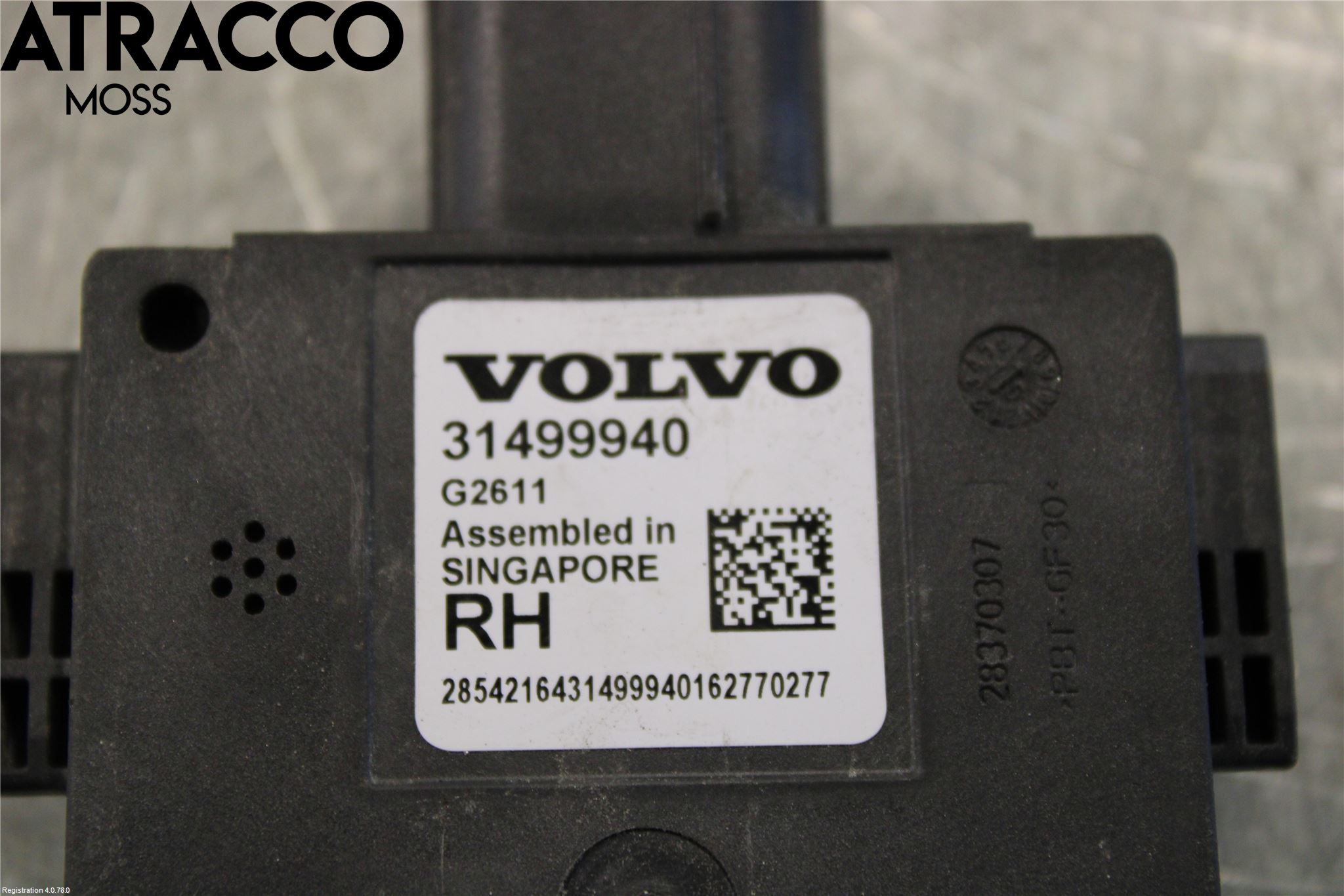 Volvo XC90/RECHARGE 16- Sensor Aktivt Kollisionsskydd