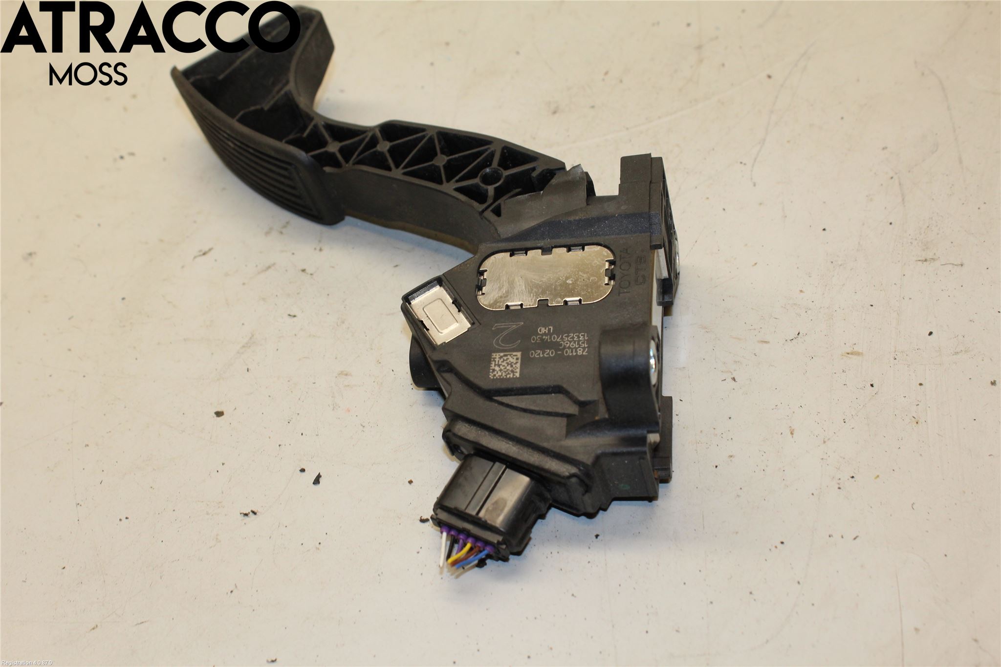Toyota AURIS 13-19 Gaspedal