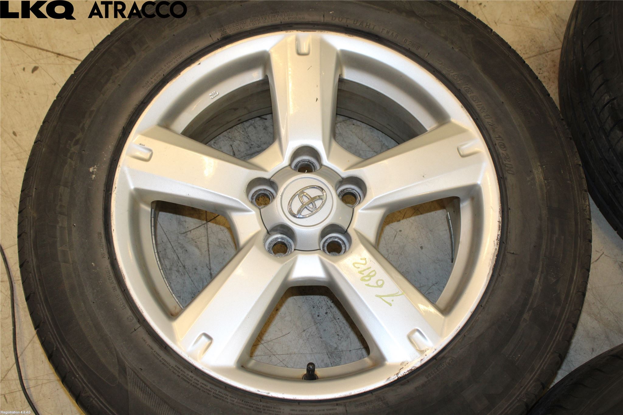 Toyota RAV 4 06-12 Sommardäck Alumfälg 4St
