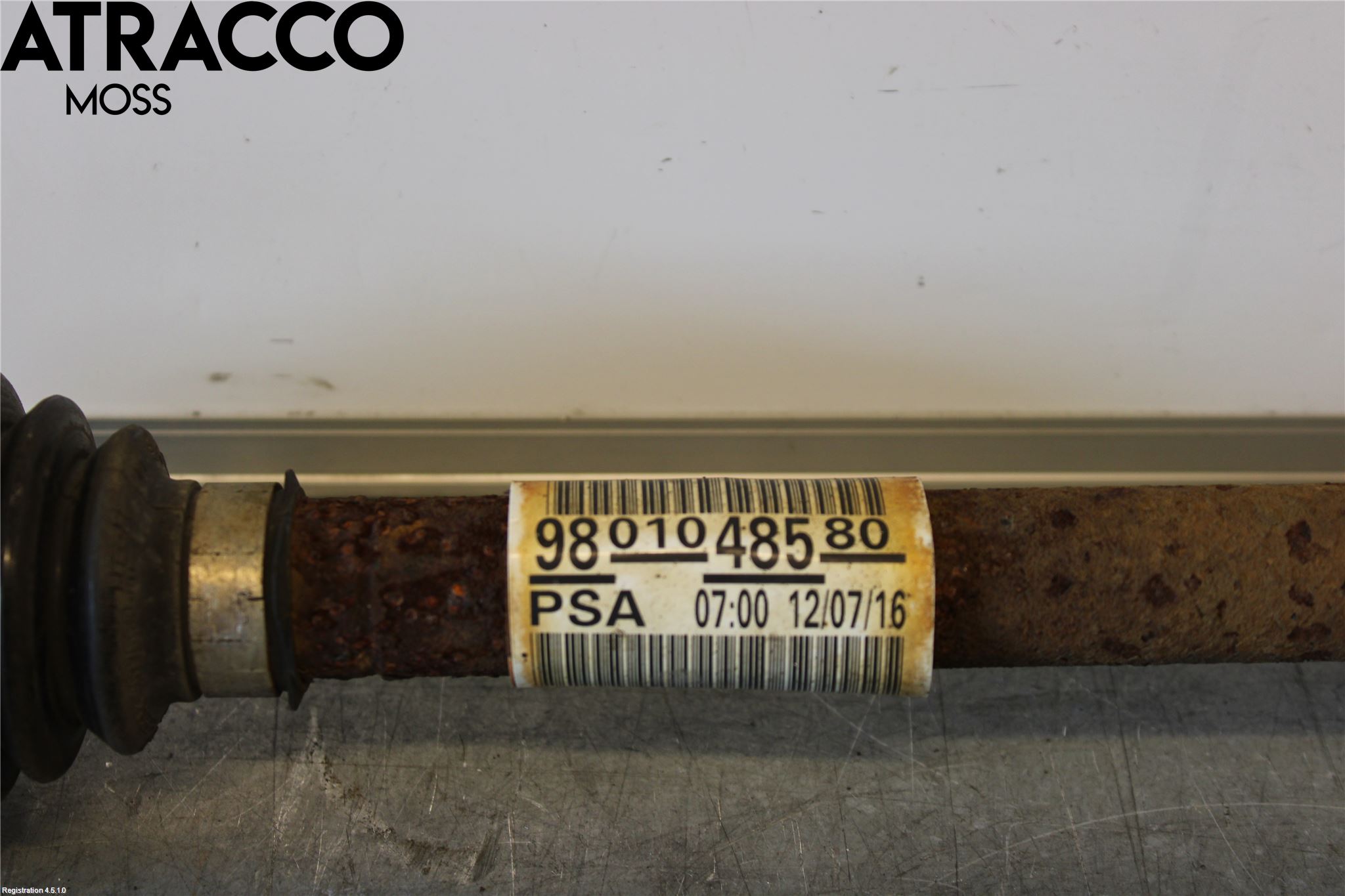 Citroen C4 CACTUS 14-20 Drivaxel Fram Vänster