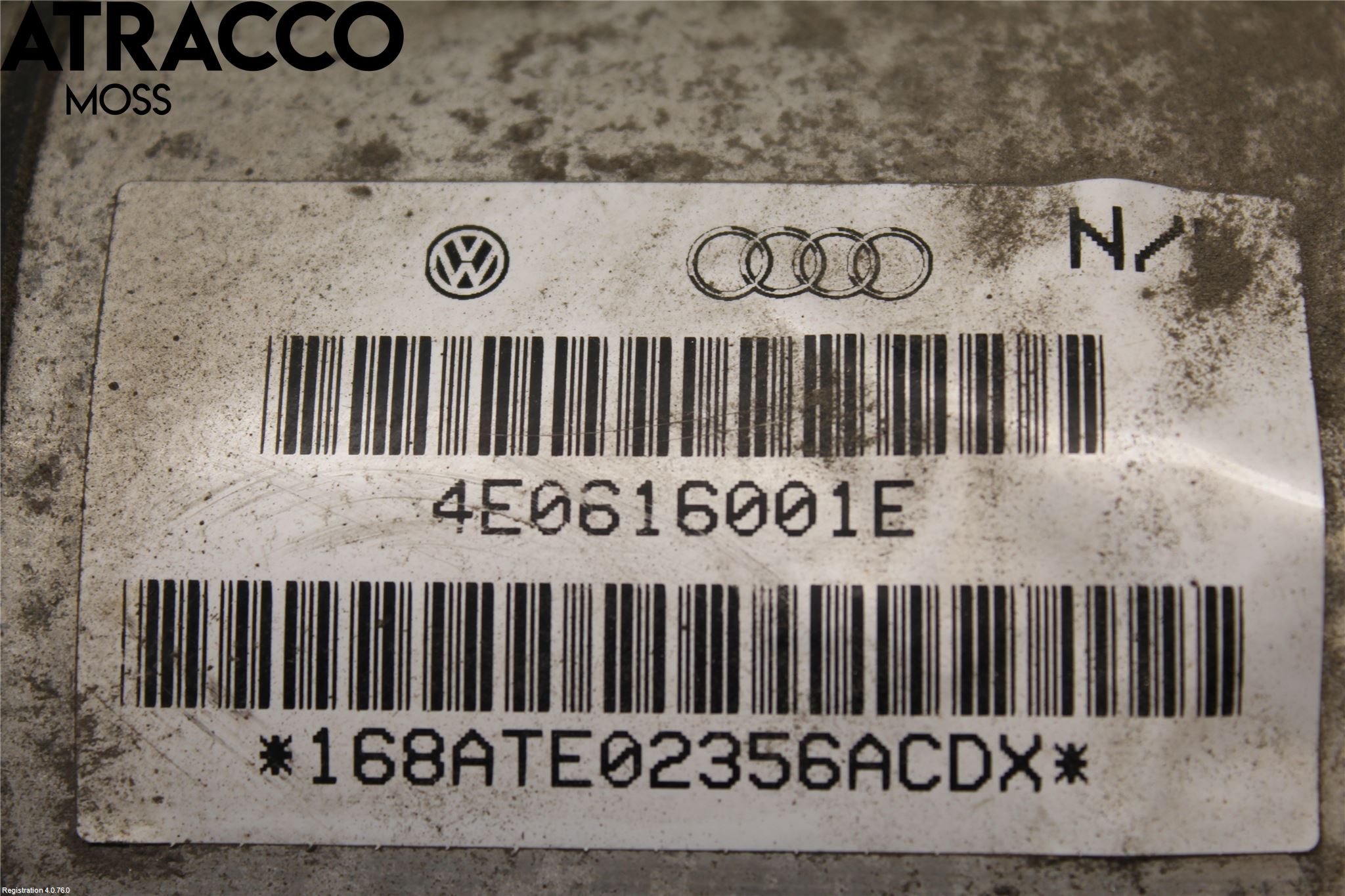 Audi A8/S8 4E  02-09 Nivå-Luftfjädring Bälg