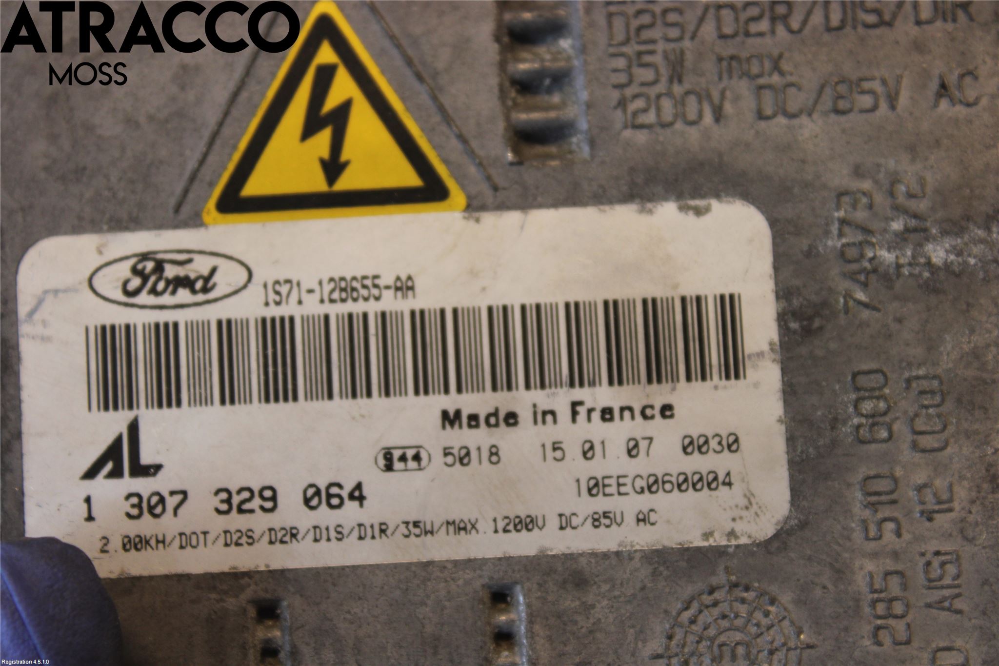 Ford MONDEO     01-06 Styrenhet Strålkastare