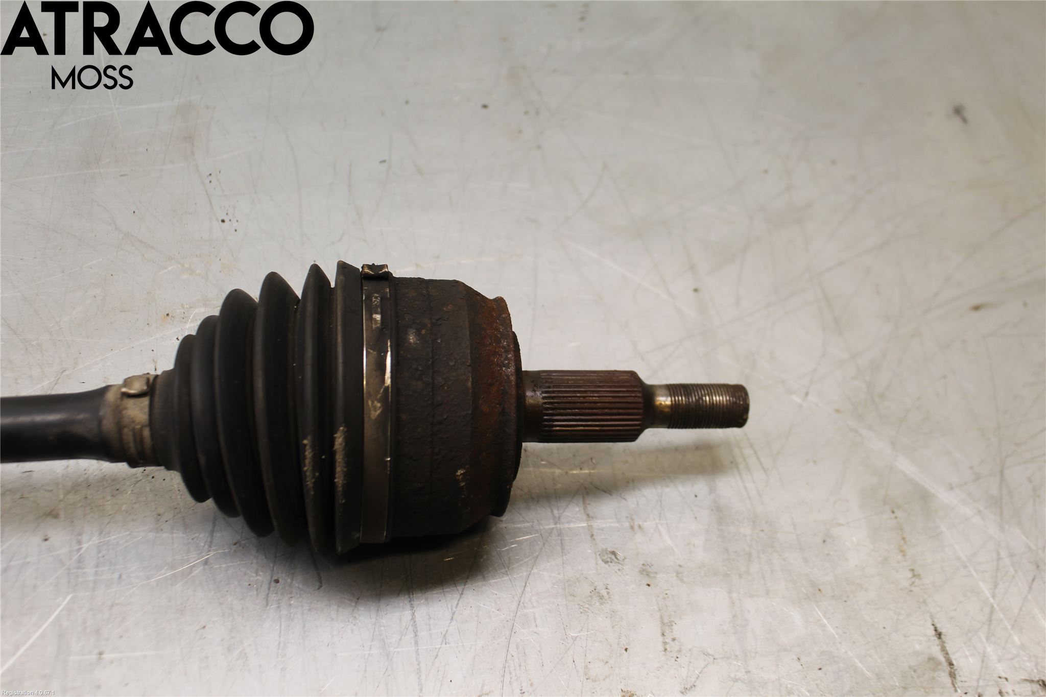 Volkswagen VW TRANSP/CARAVELLE (T5) 04-15 Drivaxel Fram Vänster