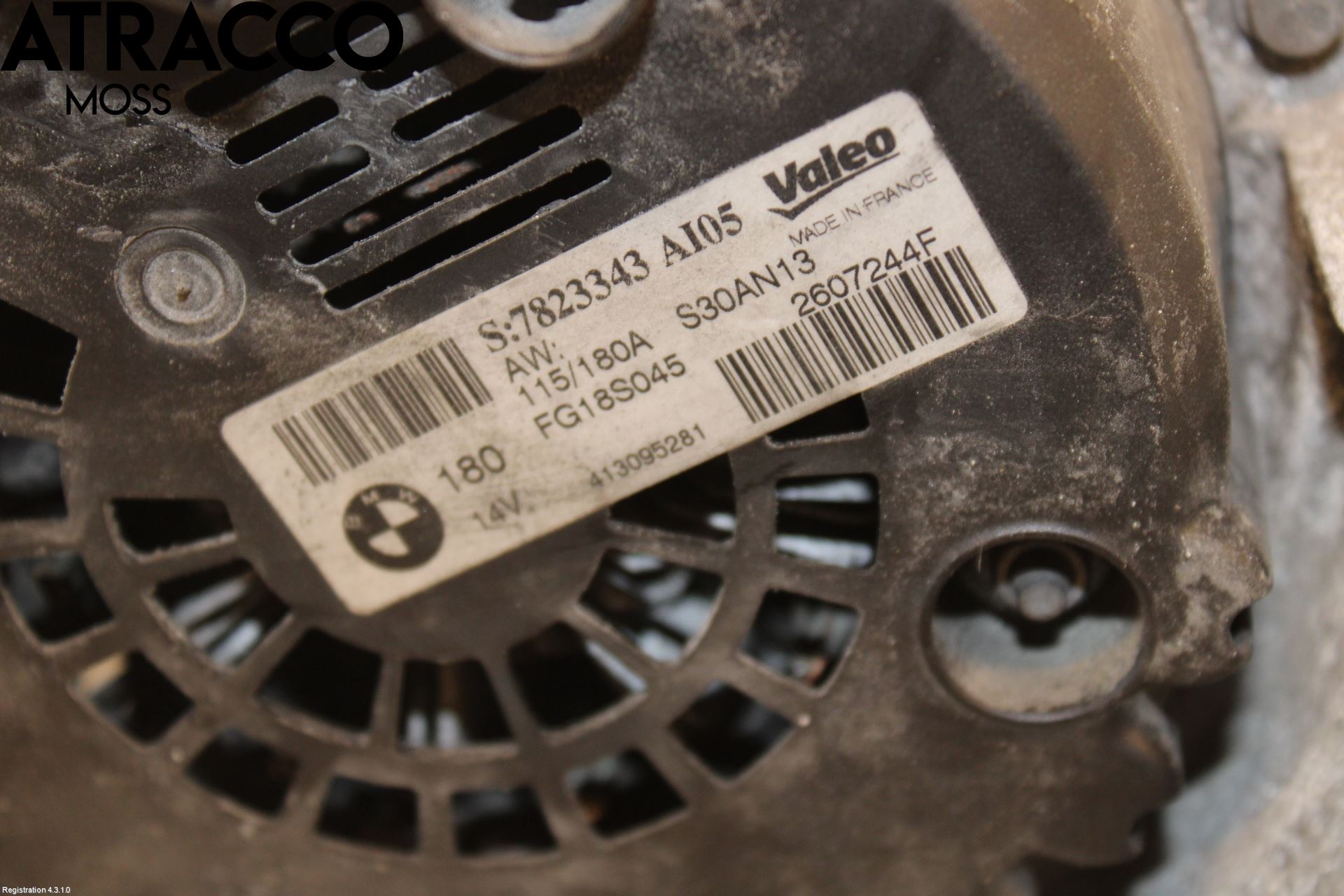 BMW 1 F20/F21 11-19 Generator
