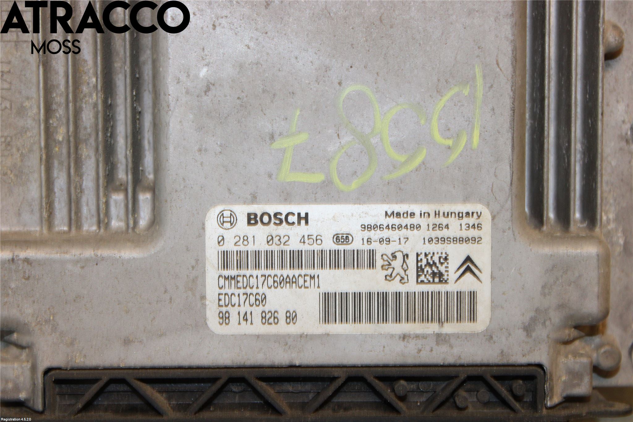 Peugeot 308 14-21 Styrenhet Insprut Bensin