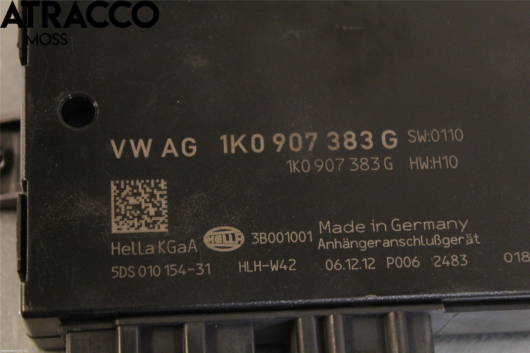 Volkswagen VW TOURAN 10-15 Styrenhet Dragkrok