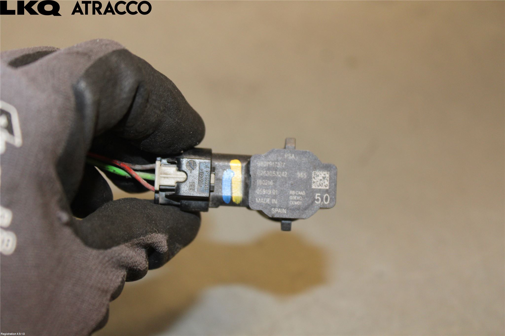 Citroen COTROEN C3 17-24 Parkeringshjälp Backsensor