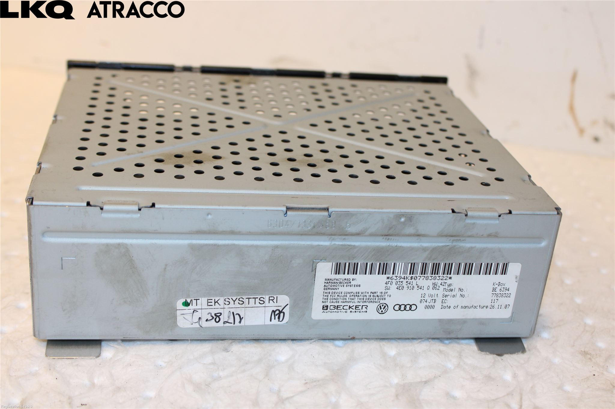 Audi A6/S6     05-11 Radio Övrigt