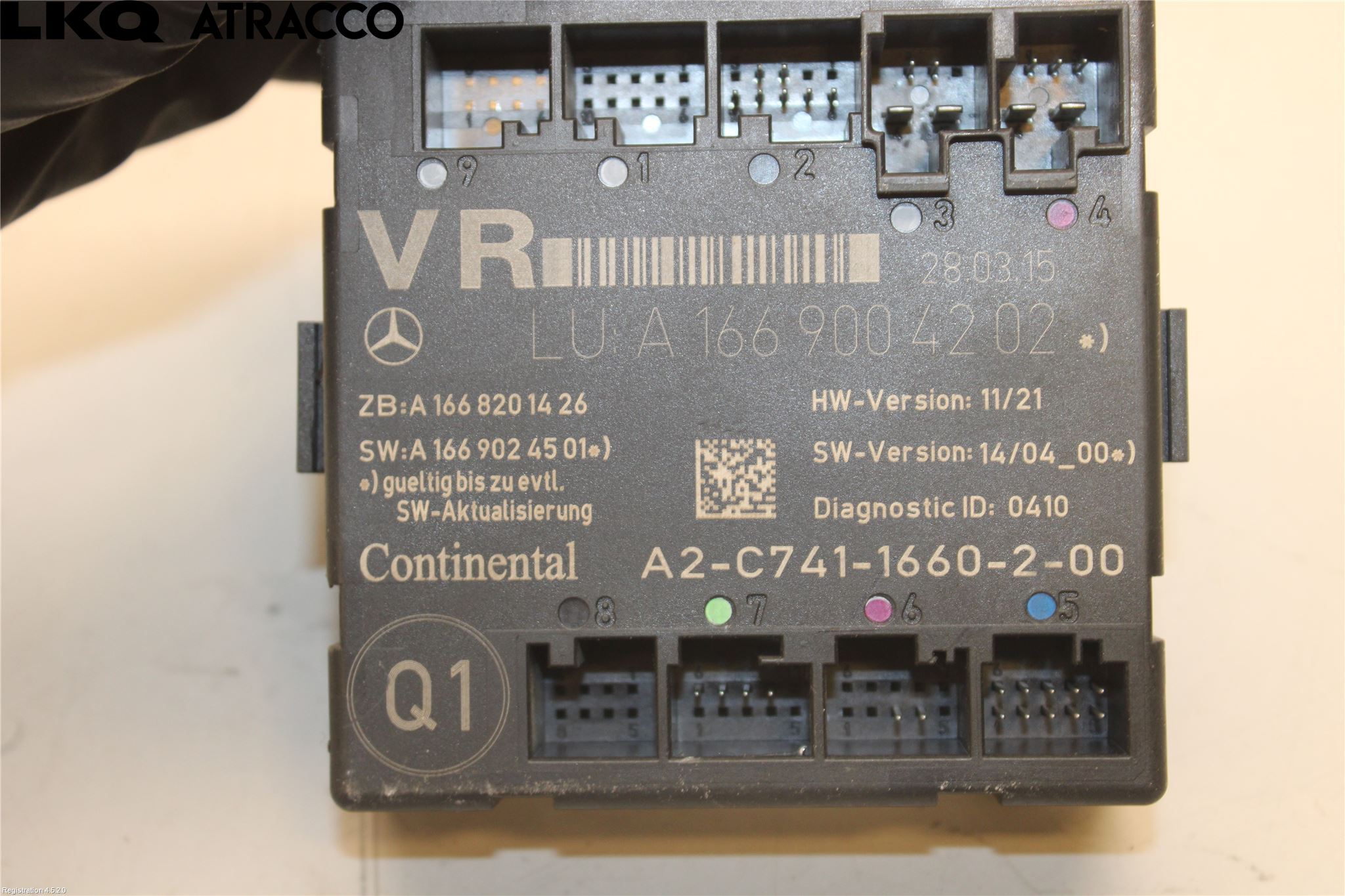 Mercedes-Benz MB A-KLASS (W176) 13-18 Styrenhet Dörr