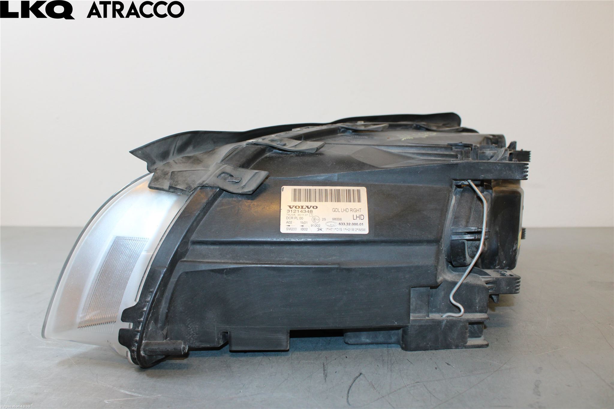 Volvo V70 08-13 Strålkastare Höger