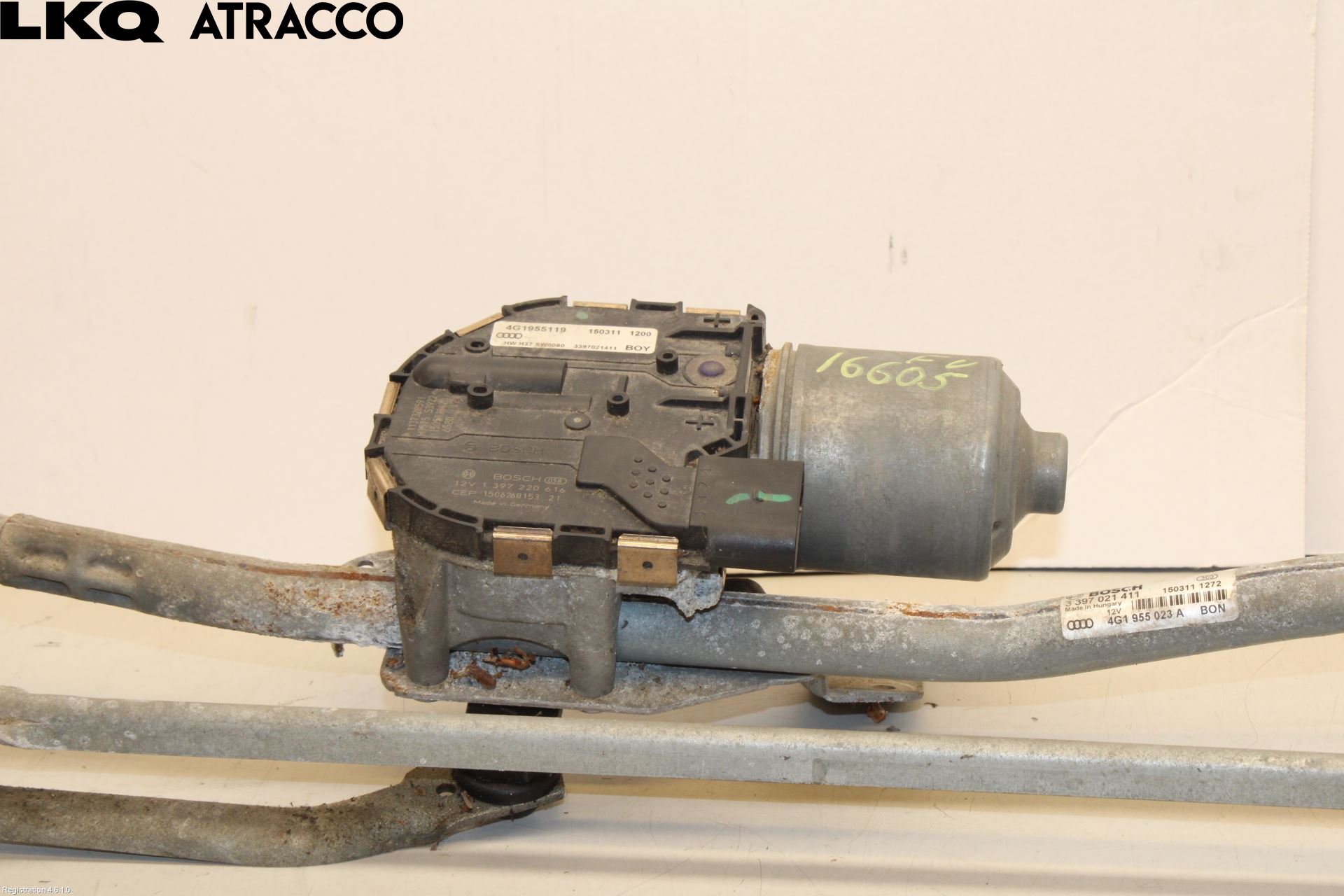 Audi A6 ALLROAD 12-18 Torkarmotor Vindruta