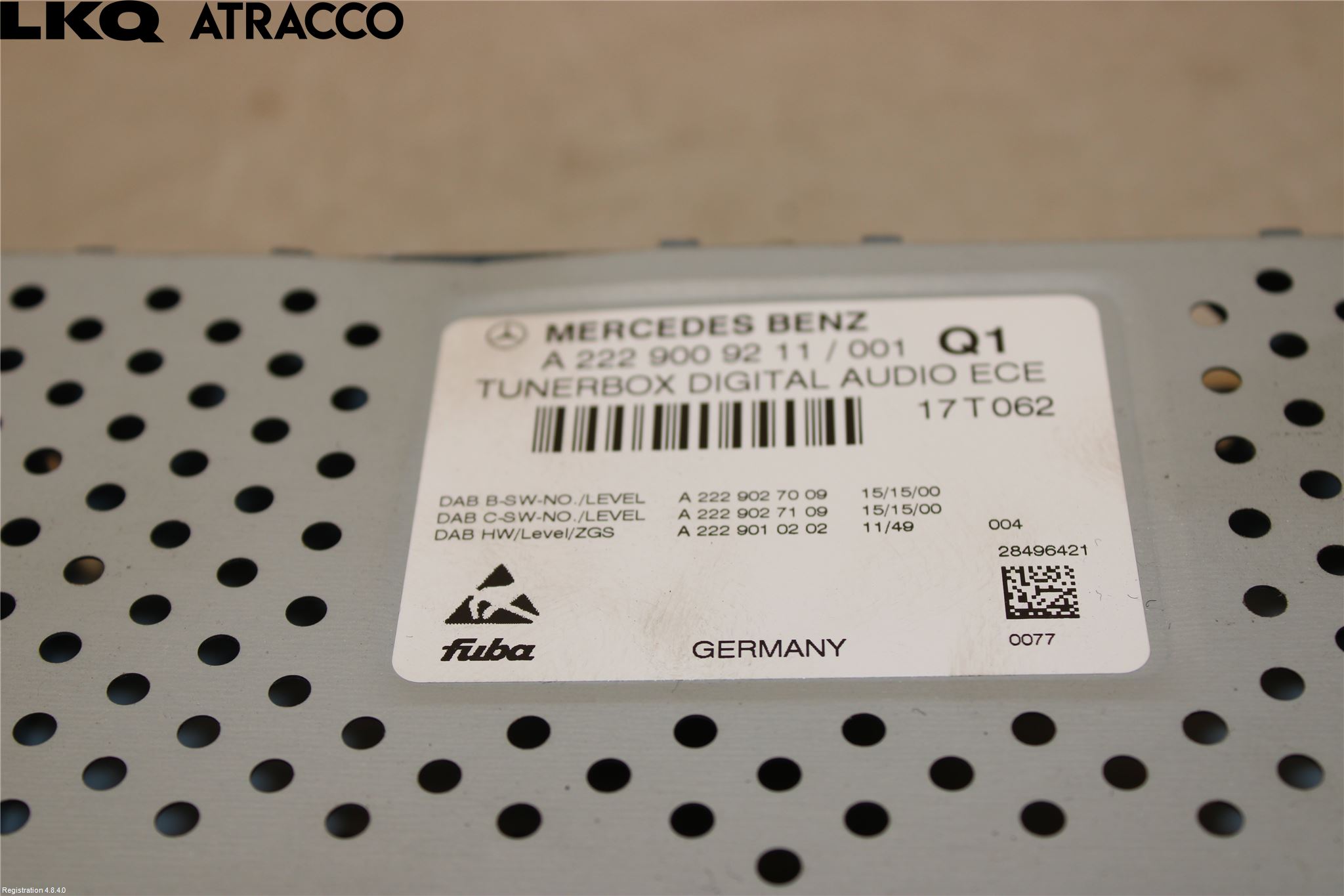 Mercedes-Benz MB B-KLASS (W246/W242) 12-19 Radio Övrigt