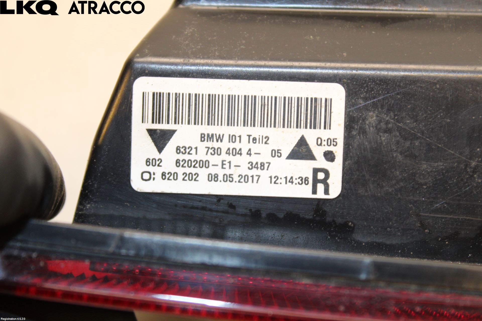 BMW i3 I01 13-22 Backlampa