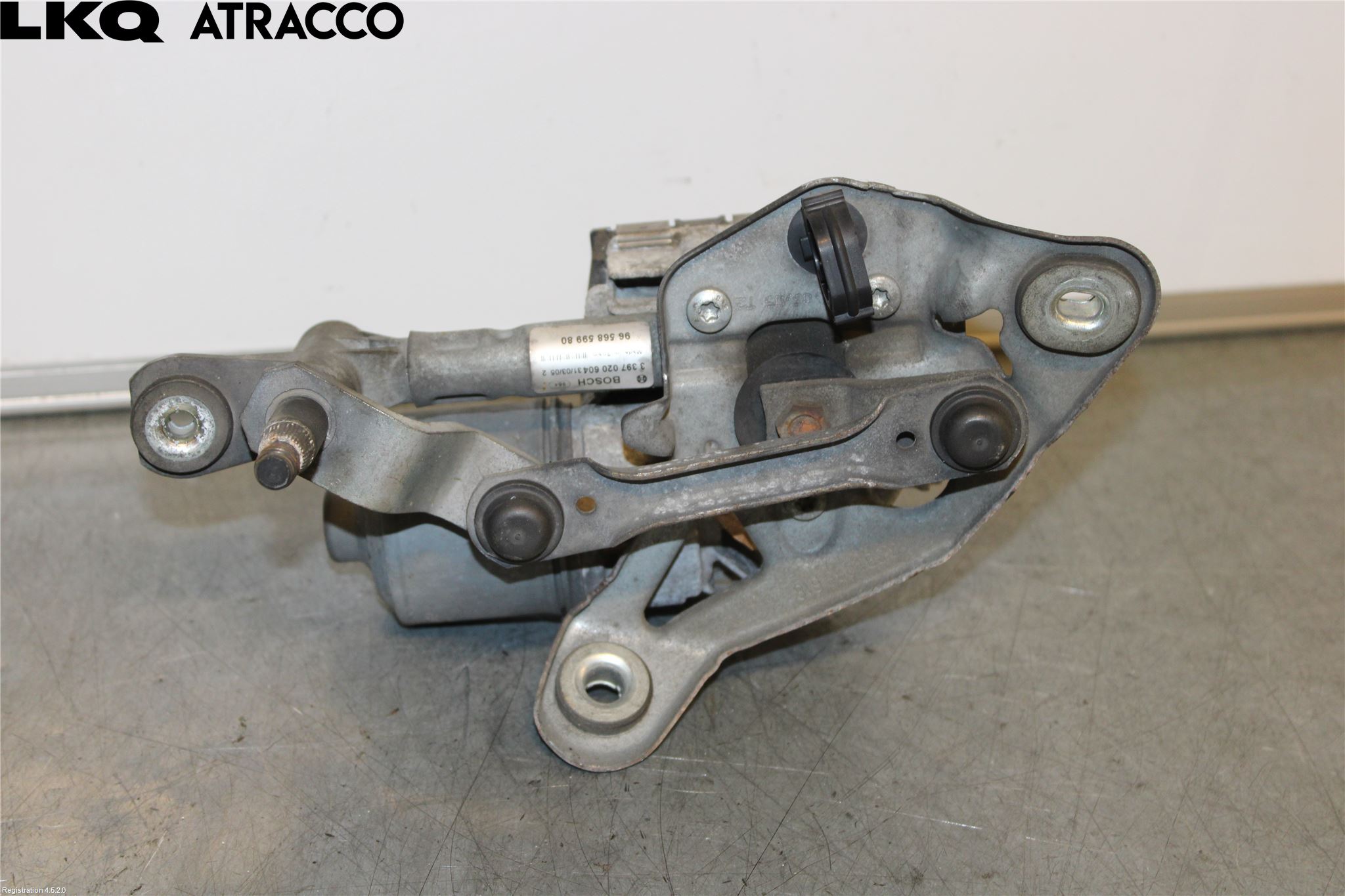 Peugeot 407 Torkarmotor Vindruta