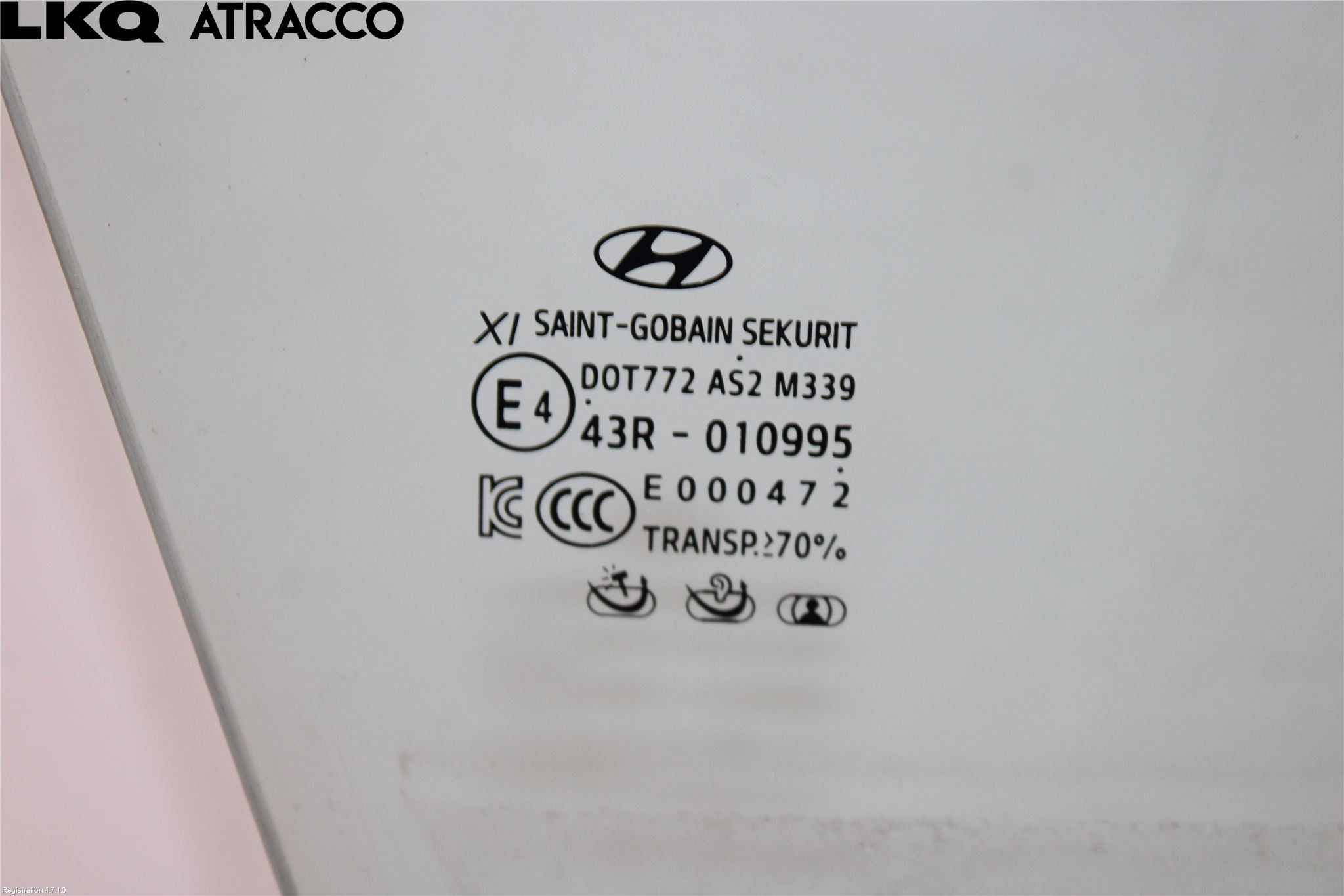 Hyundai NEXO 18->> Dörruta Fram Höger