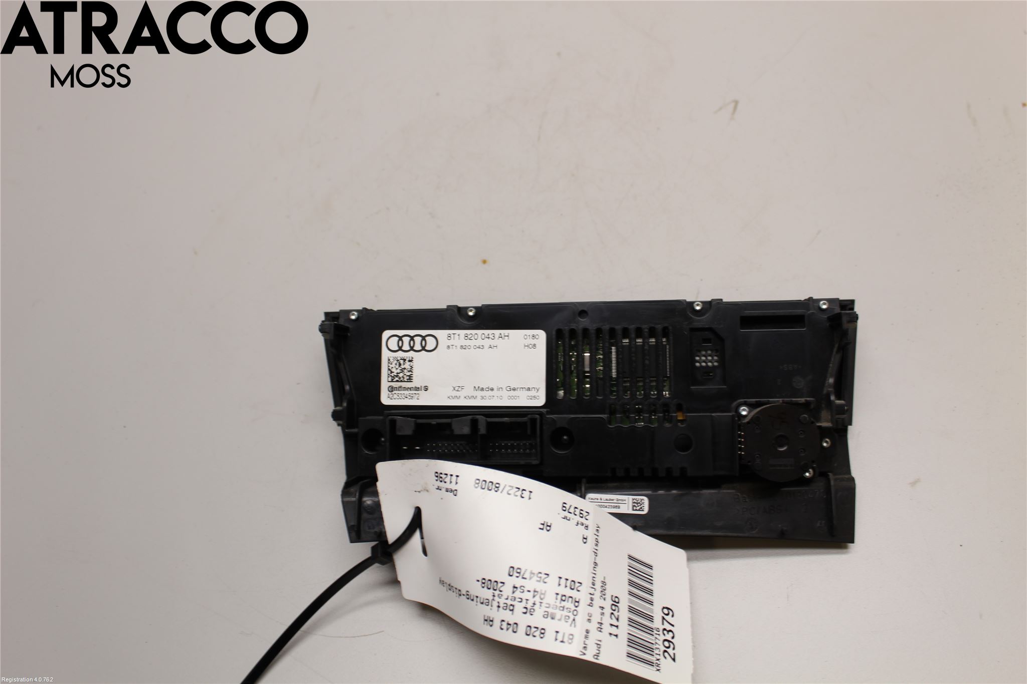 Audi A4/S4 08-11 Ac Styrenhet Ac Manöveren