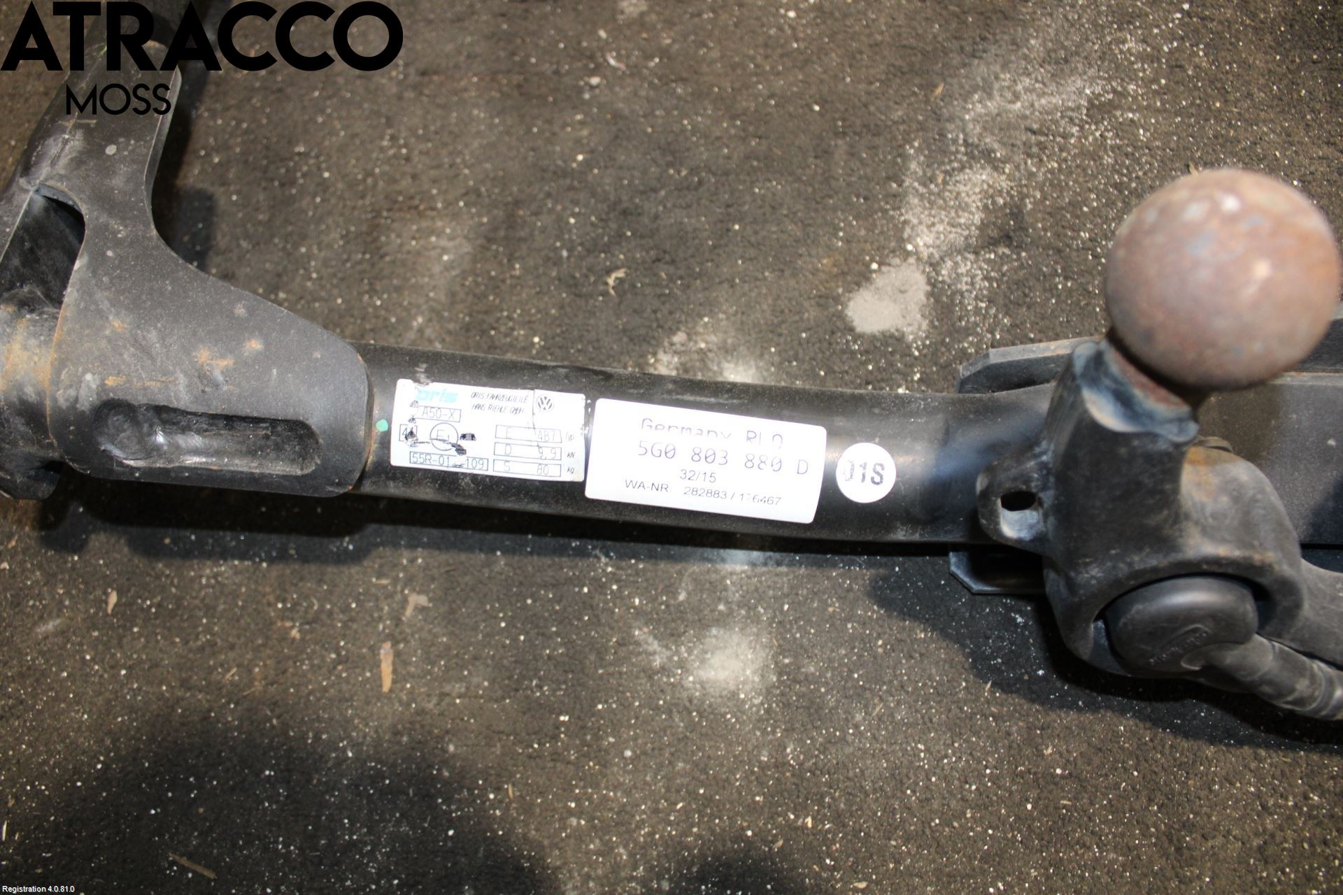 Volkswagen VW GOLF / E-GOLF VII 13-20 Dragkrok