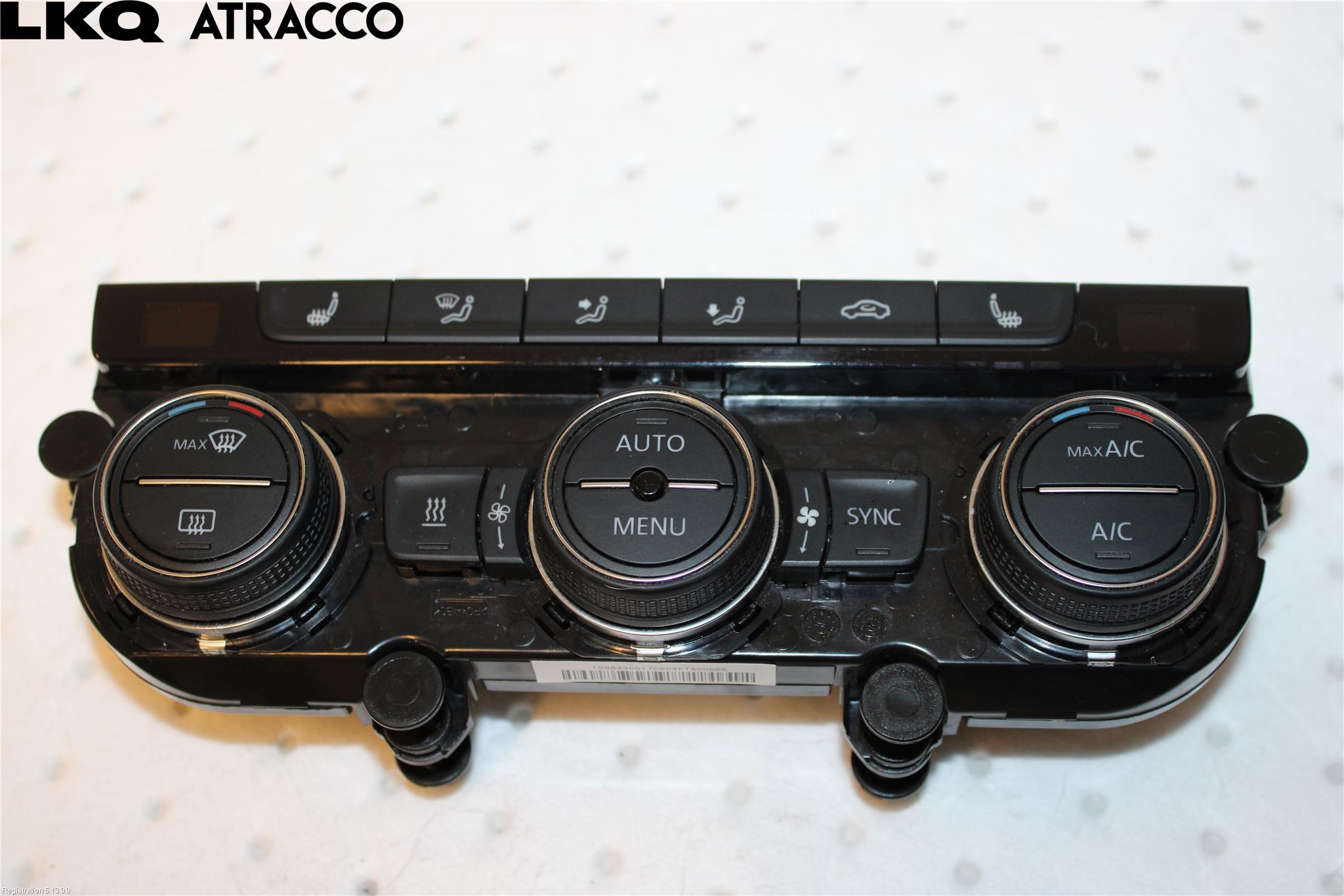 Volkswagen VW PASSAT 15-19 Ac Styrenhet Ac Manöveren