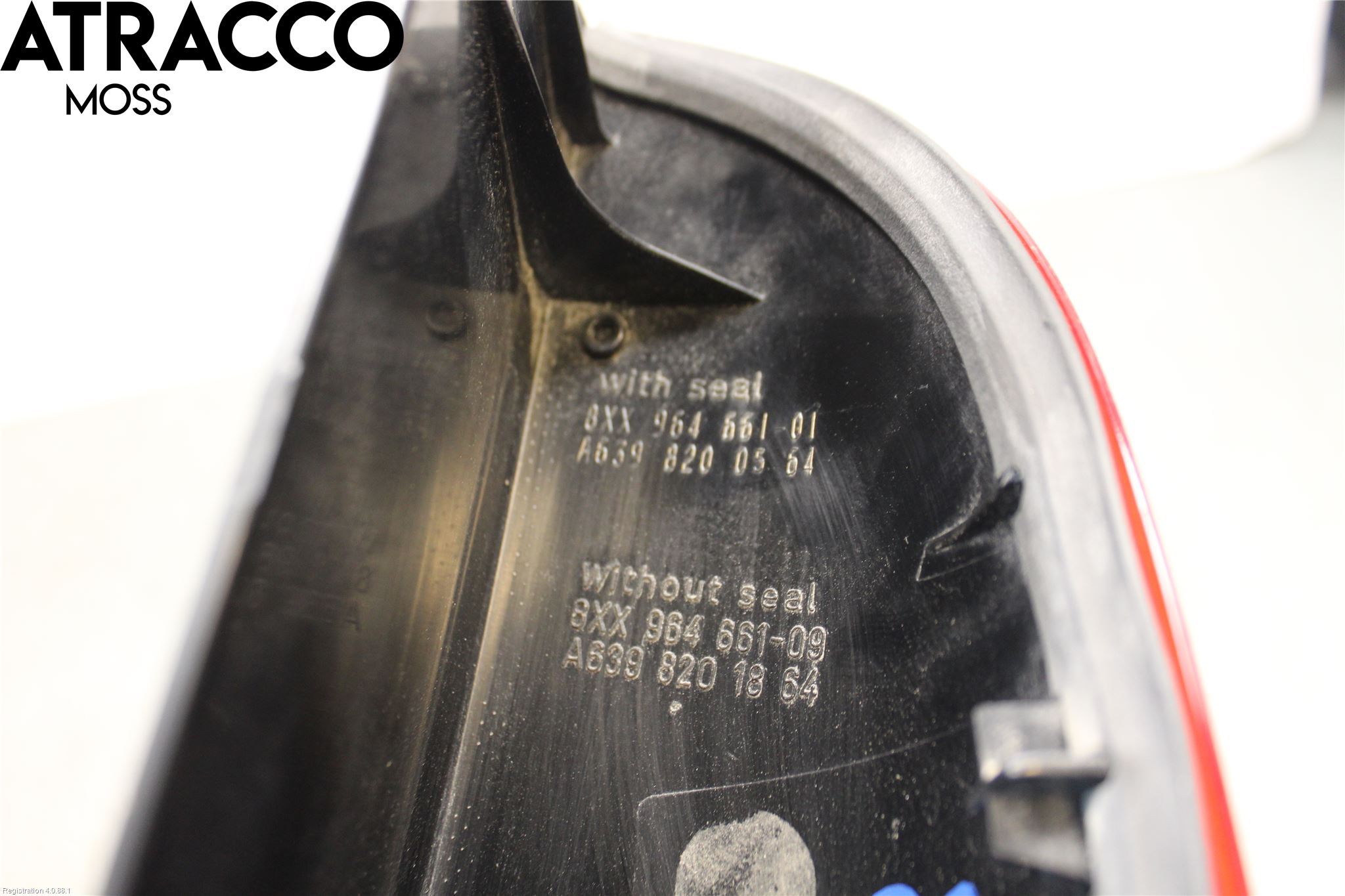 Mercedes-Benz MB VITO/VIANO (W639) 04-14 Dimljus/Reflex Bak
