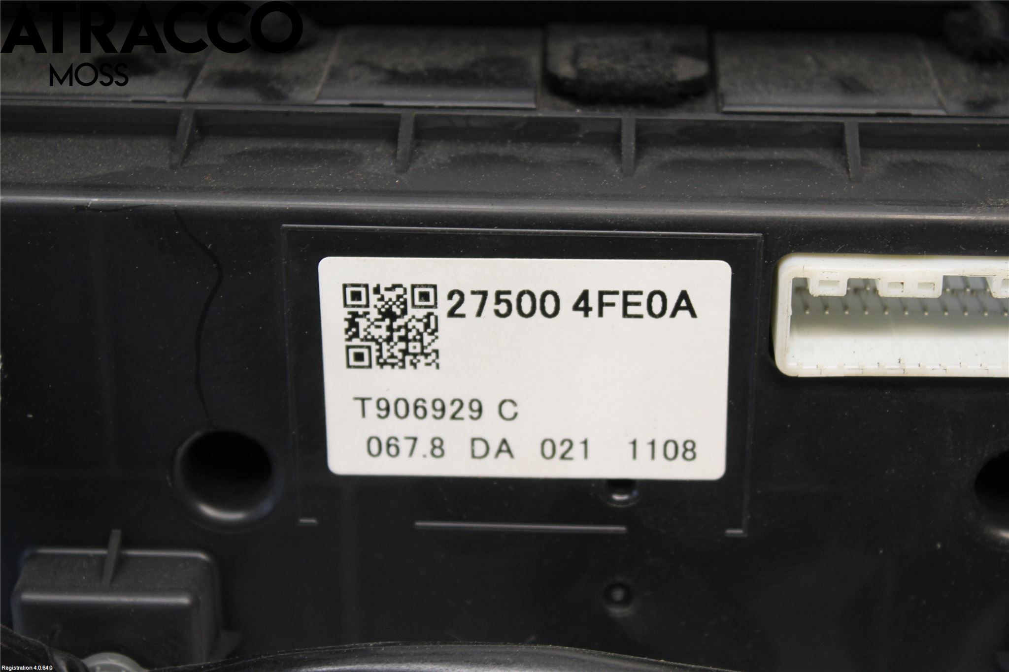 Nissan E-NV200/EVALIA Ac Styrenhet Ac Manöveren