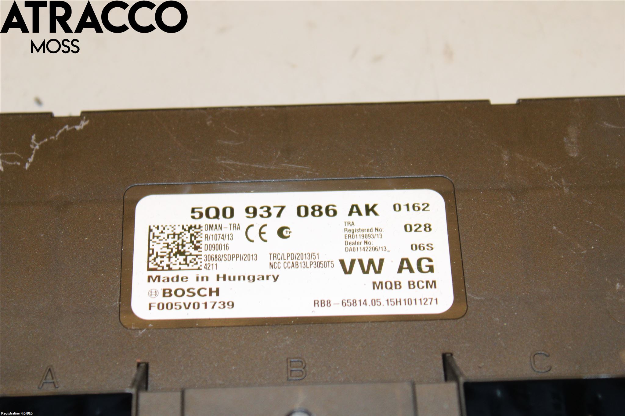 Volkswagen VW PASSAT 15-19 Komfort Styrdon