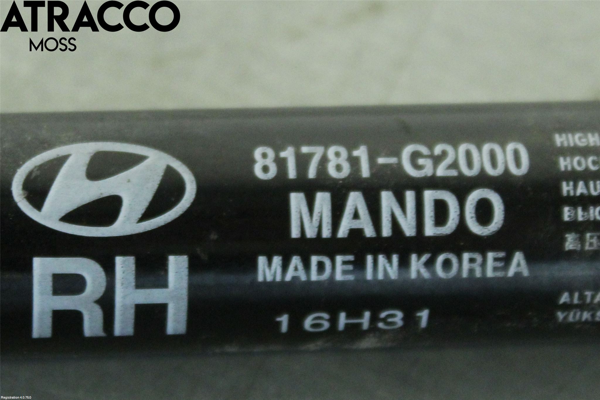 Hyundai IONIQ AE 17-22 Gasfjäder Baklucka