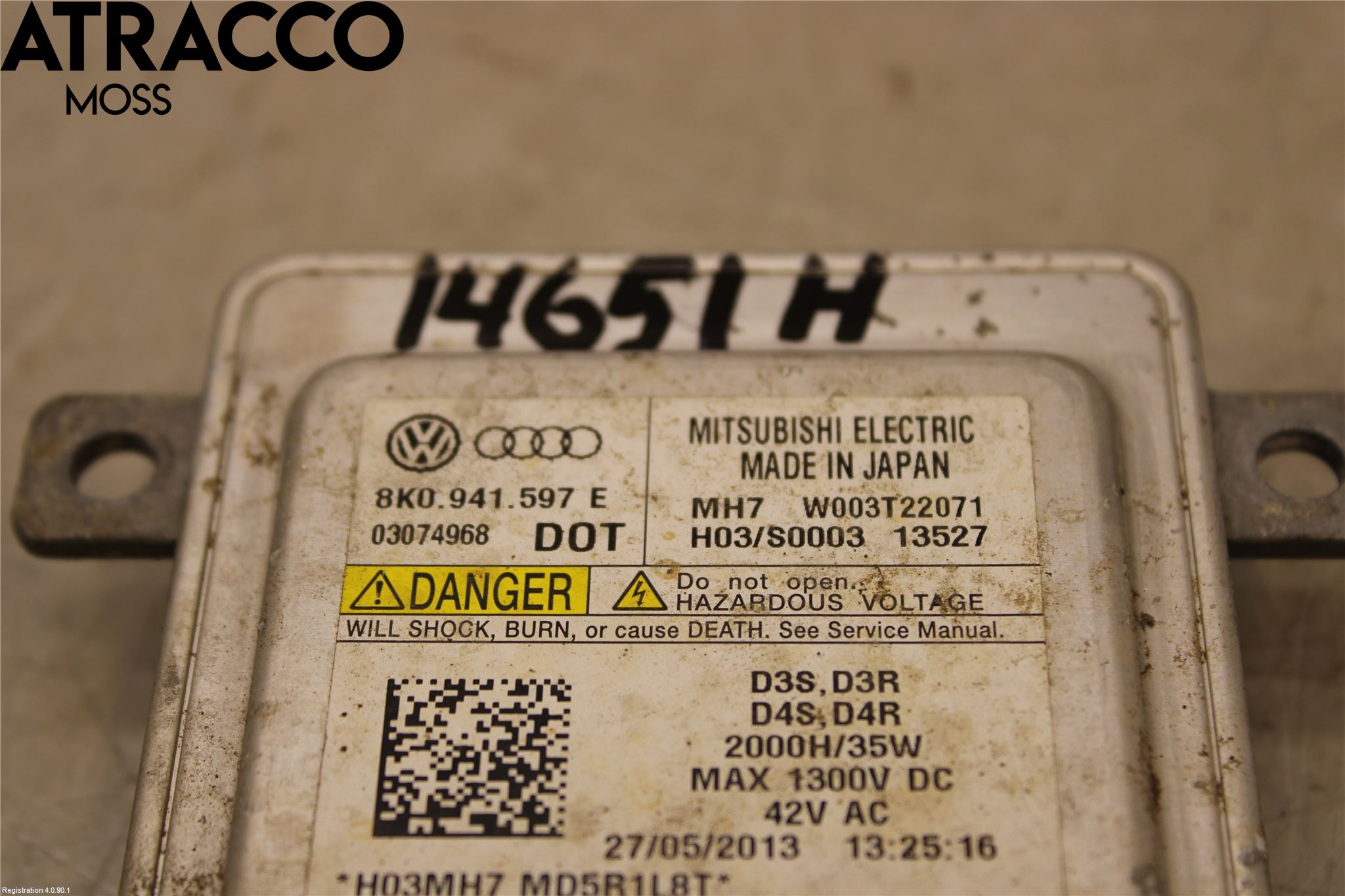 Volkswagen VW TIGUAN 07-16 Styrenhet Strålkastare