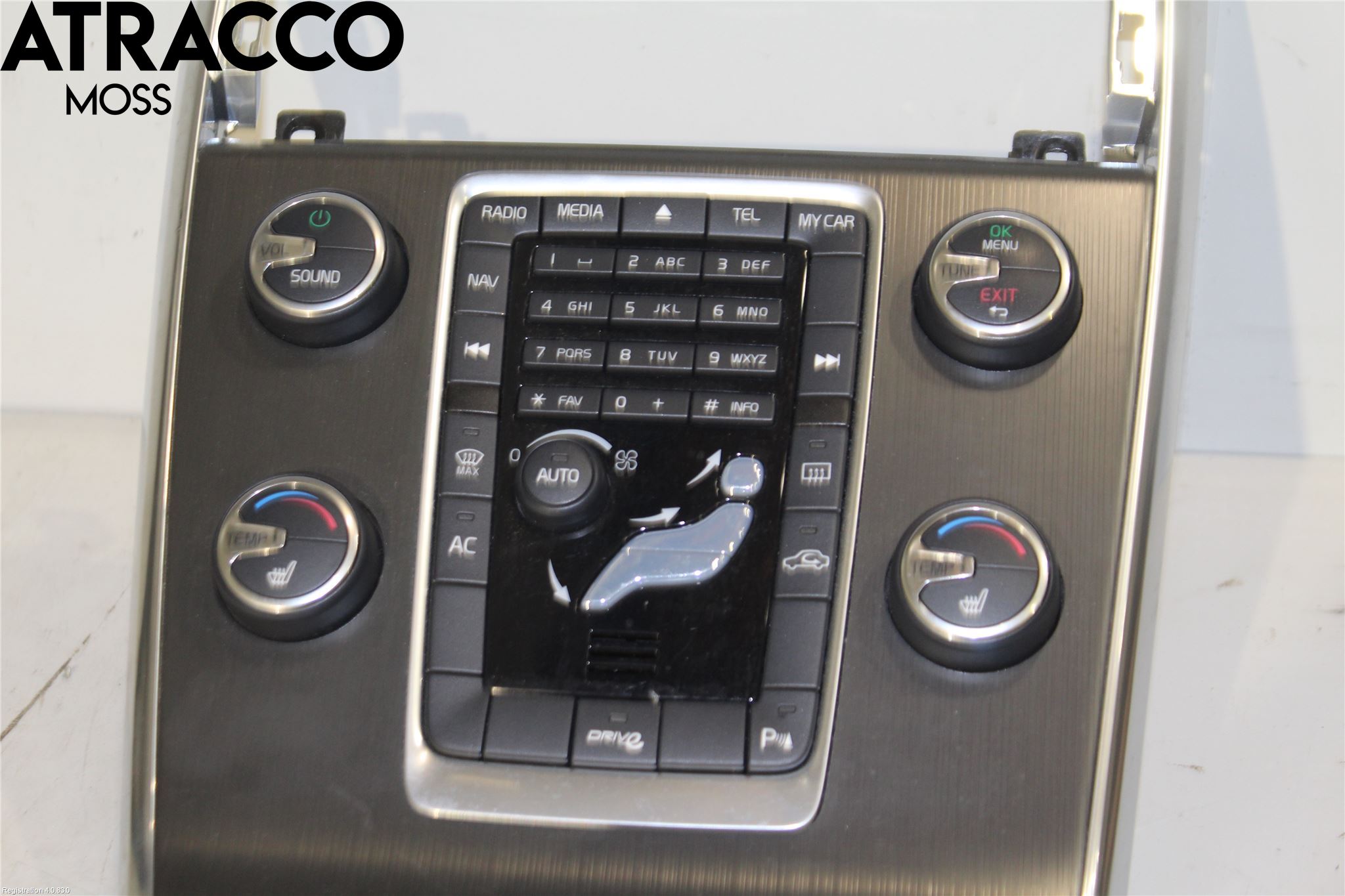 Volvo V60 11-13 Ac Styrenhet Ac Manöveren