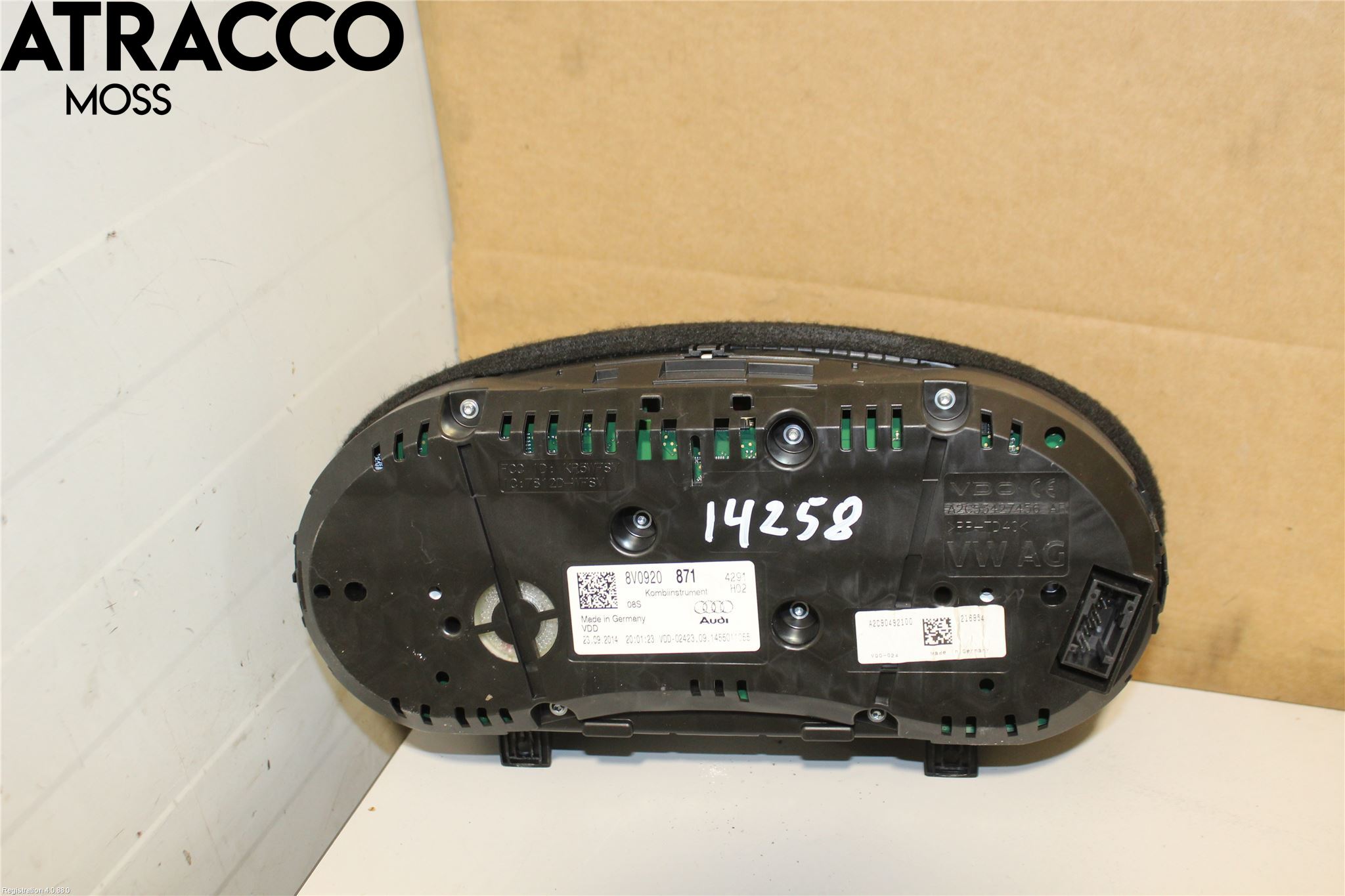 Audi A3/S3 8V 13-20 Instrument Komb