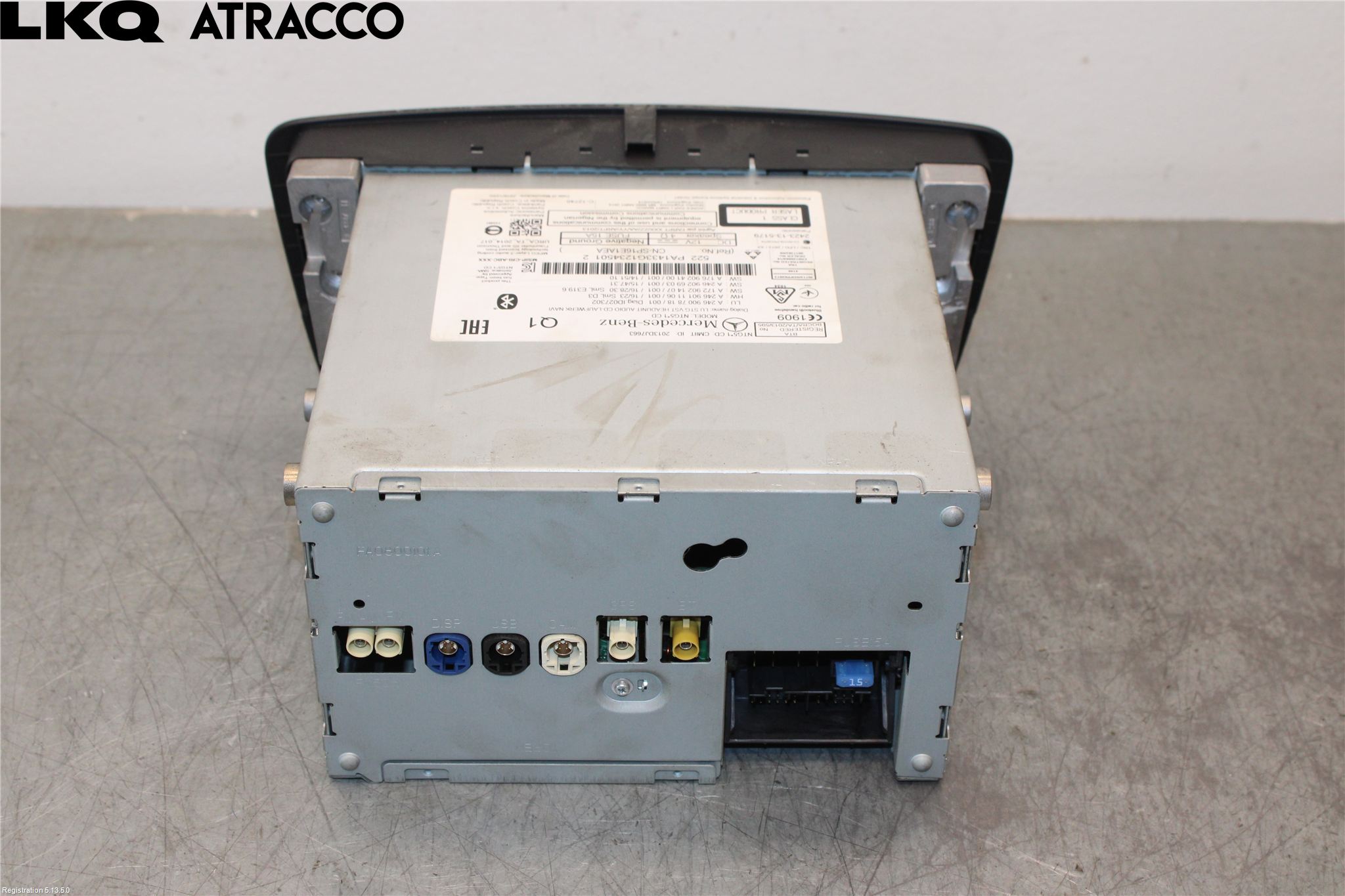 Mercedes-Benz MB B-KLASS (W246/W242) 12-19 Radio