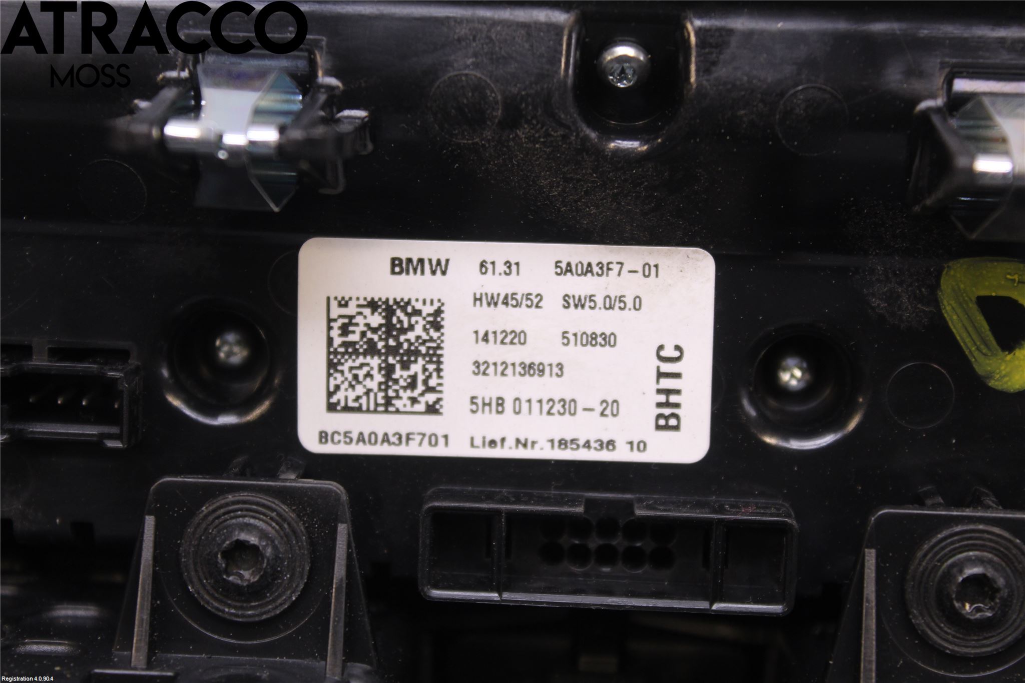 BMW i3 I01 13-22 Ac Styrenhet Ac Manöveren