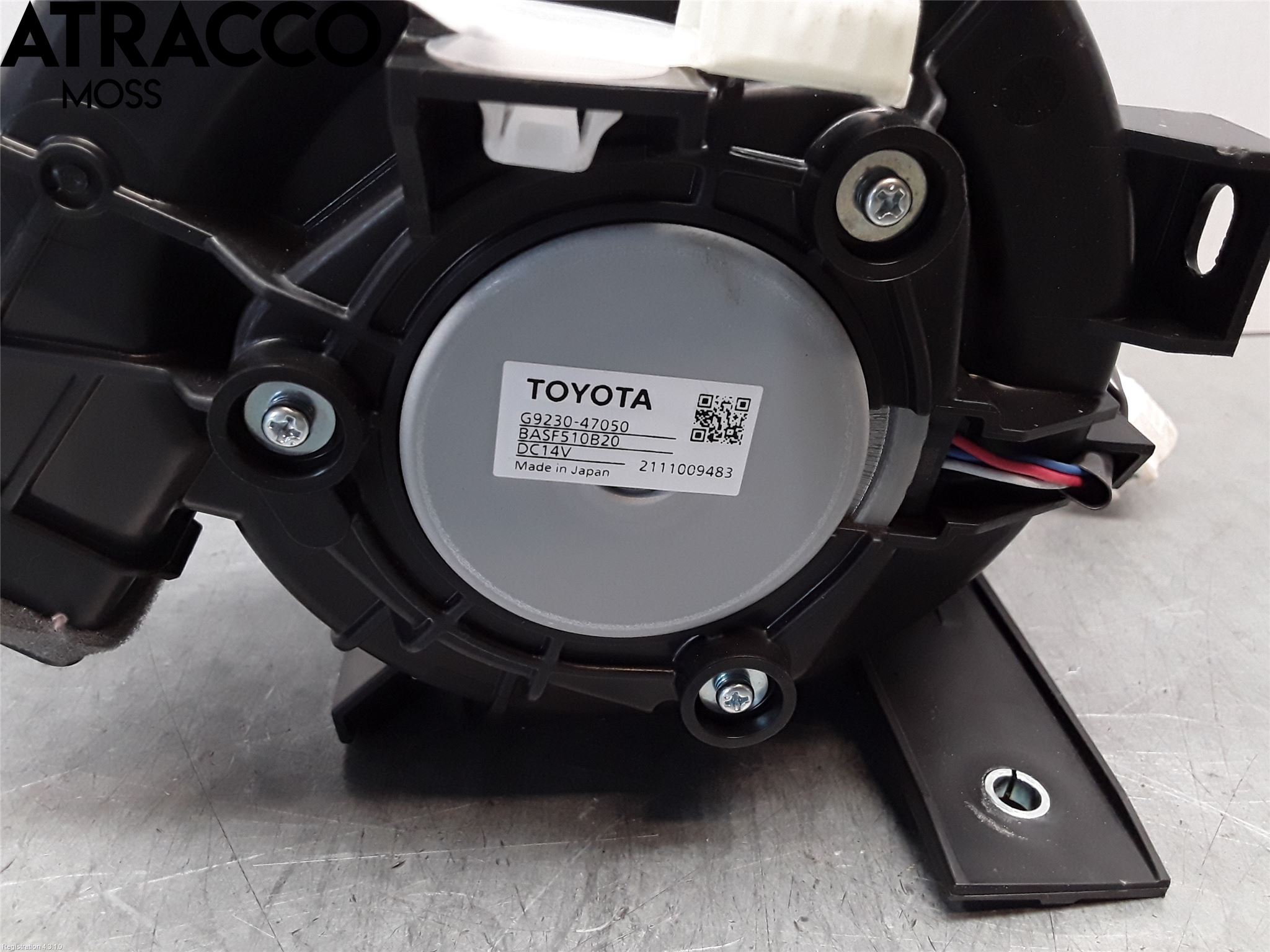 Toyota C-HR 16-23 Värmefläkt