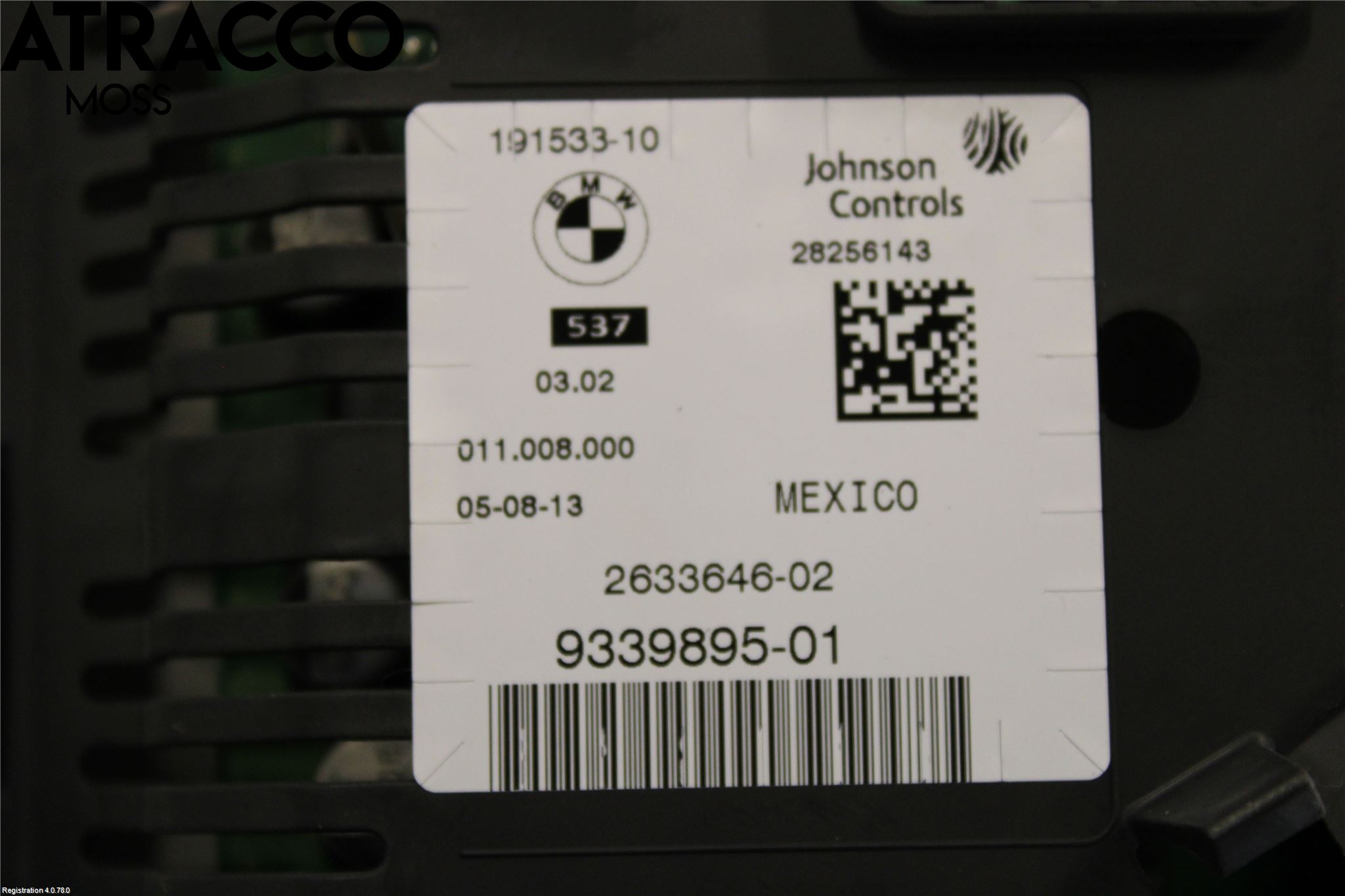 BMW X3 F25 10-17 Instrument Komb