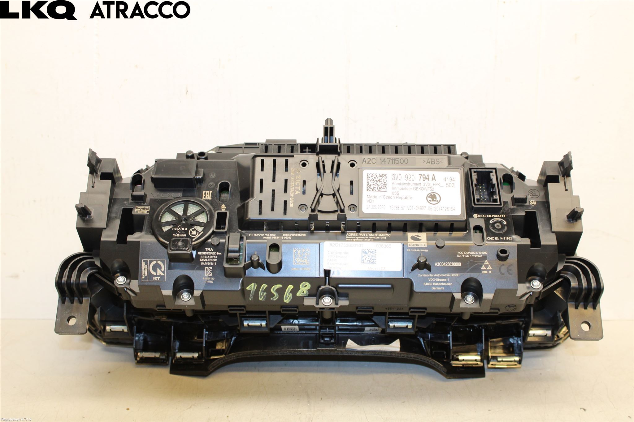 Skoda SUPERB 16-24 Instrument Komb