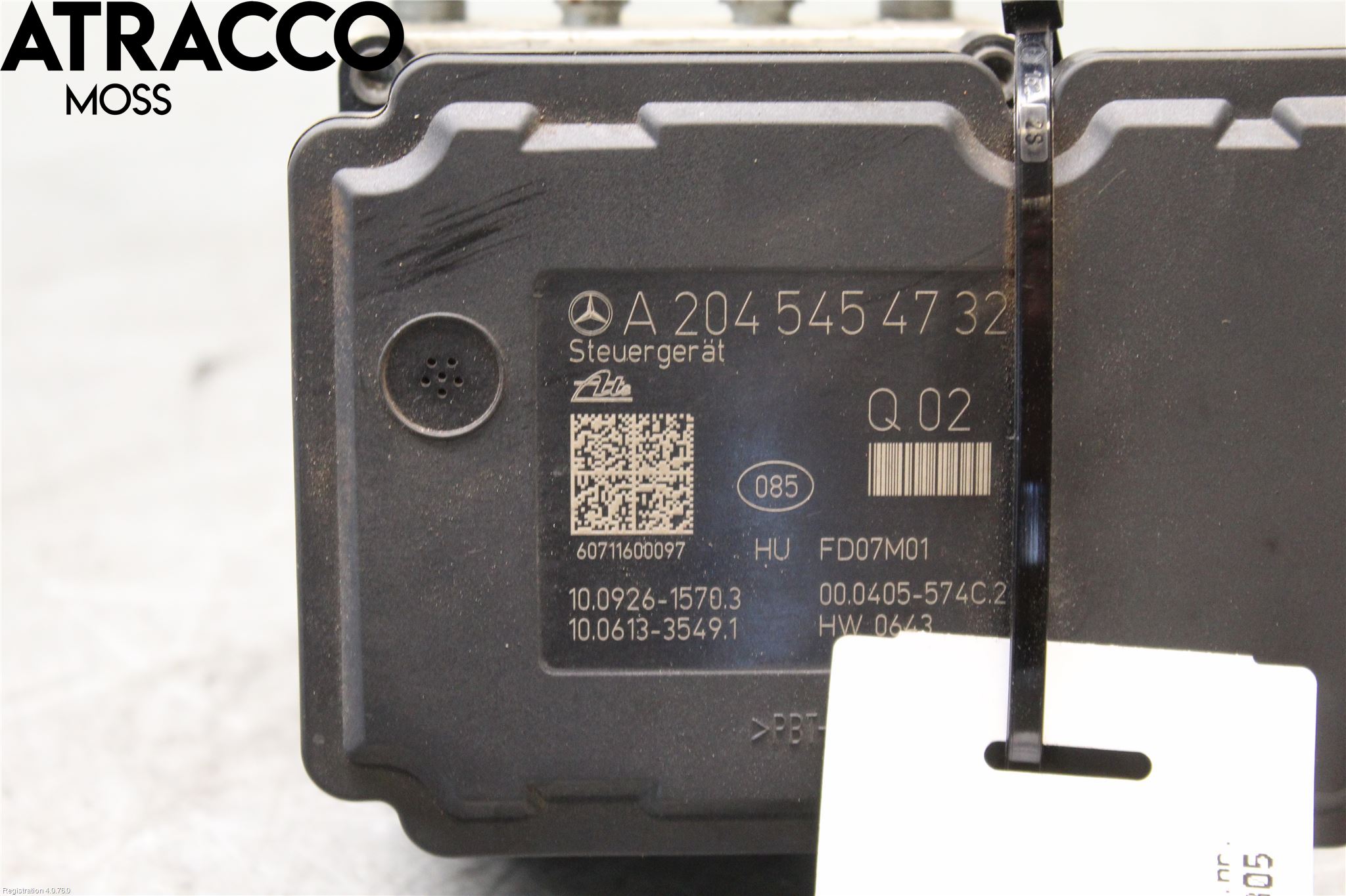 Mercedes-Benz MB C-KLASS (W204) 07-15 Abs Hydraulaggregat