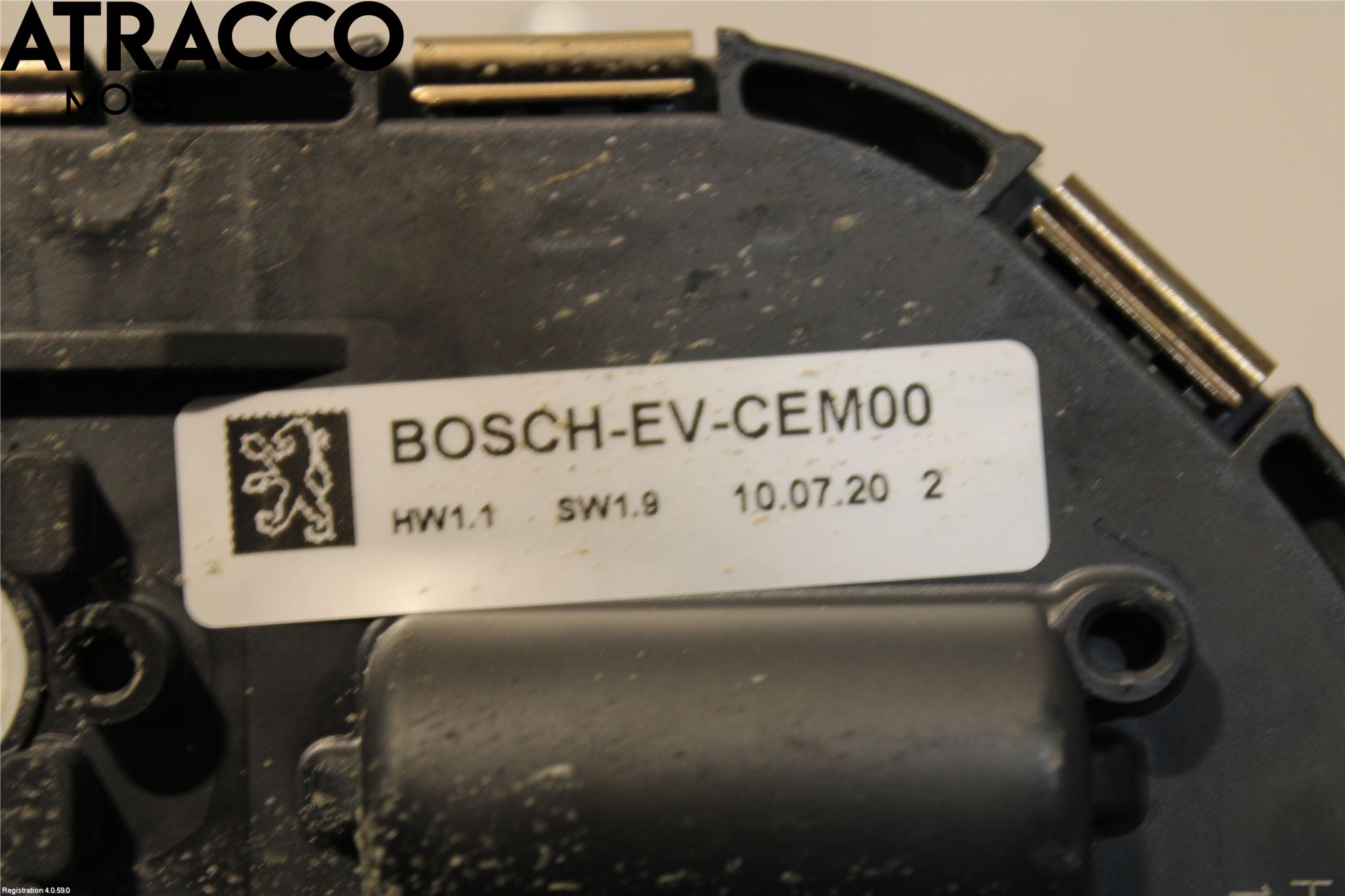 Peugeot 5008 10-16 Torkarmotor Vindruta