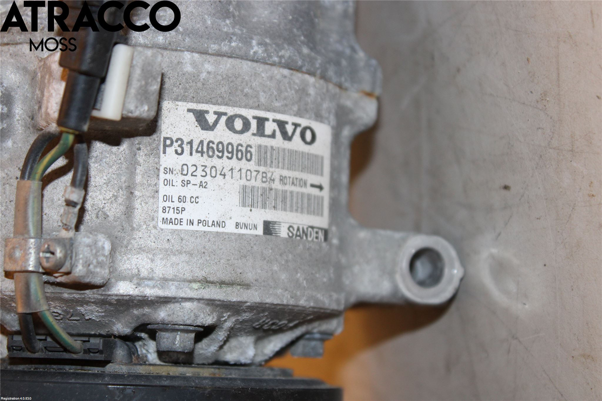 Volvo V40 CROSS COUNTRY 13-19 Ac Kompressor
