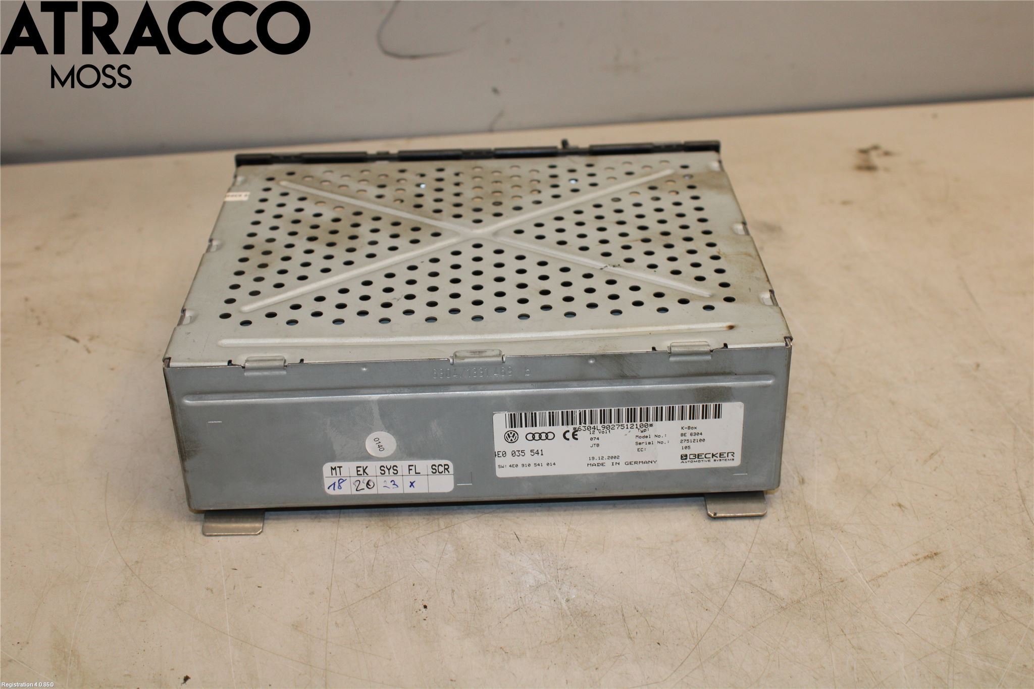Audi A8/S8 4D 94-02 Radio Övrigt