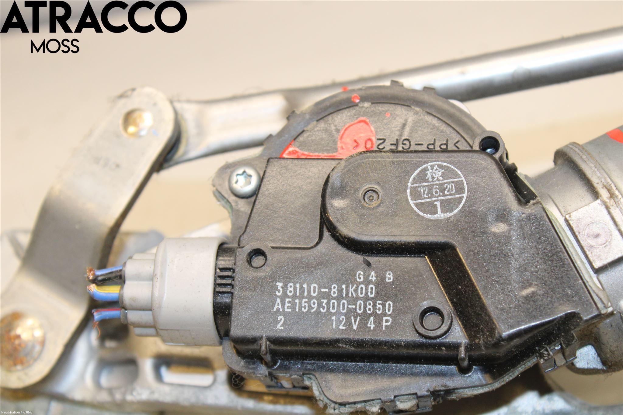 Suzuki SX4 10-13 Torkarmotor Vindruta