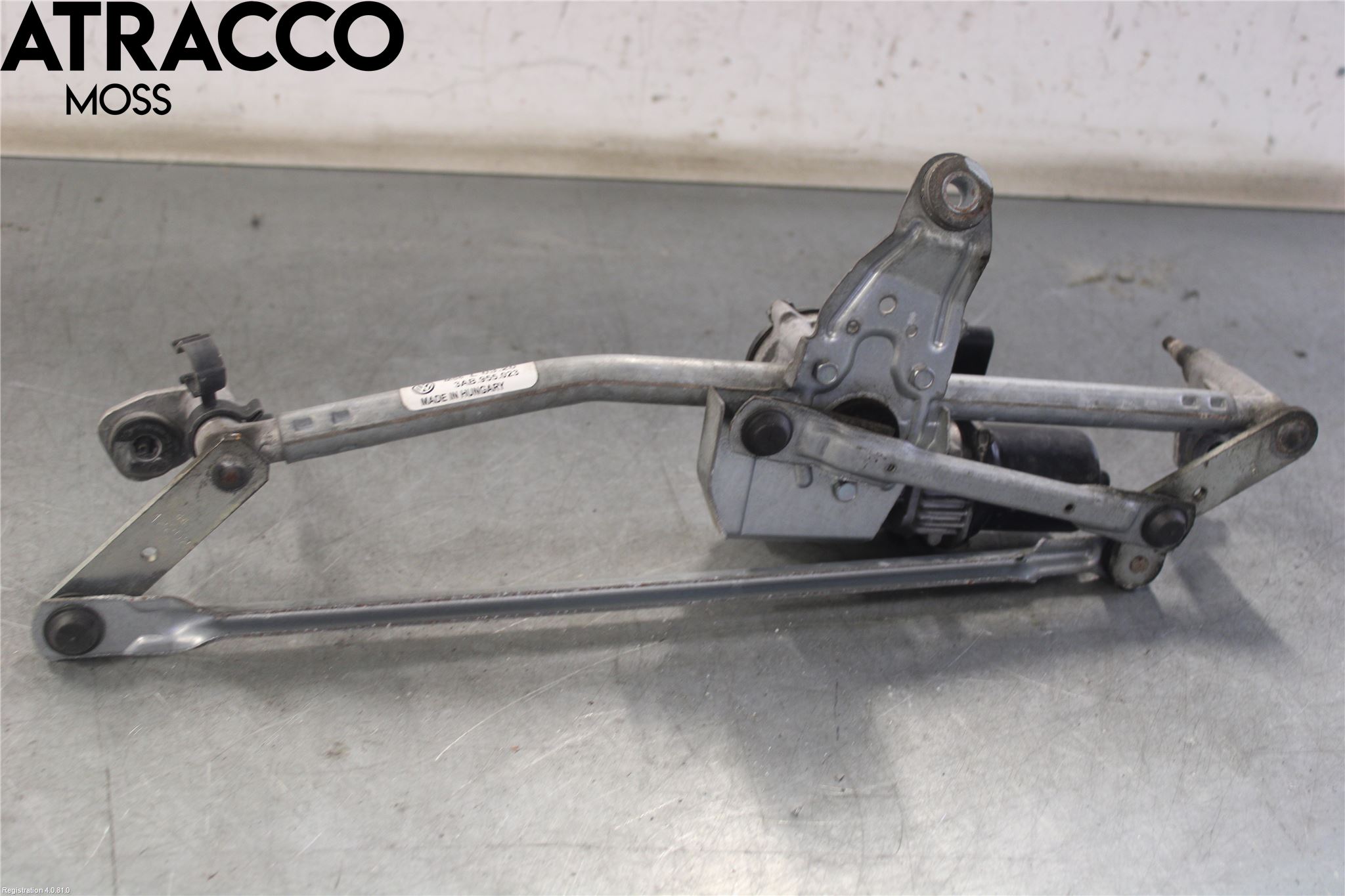 Volkswagen VW PASSAT 11-14 Torkarmotor Vindruta
