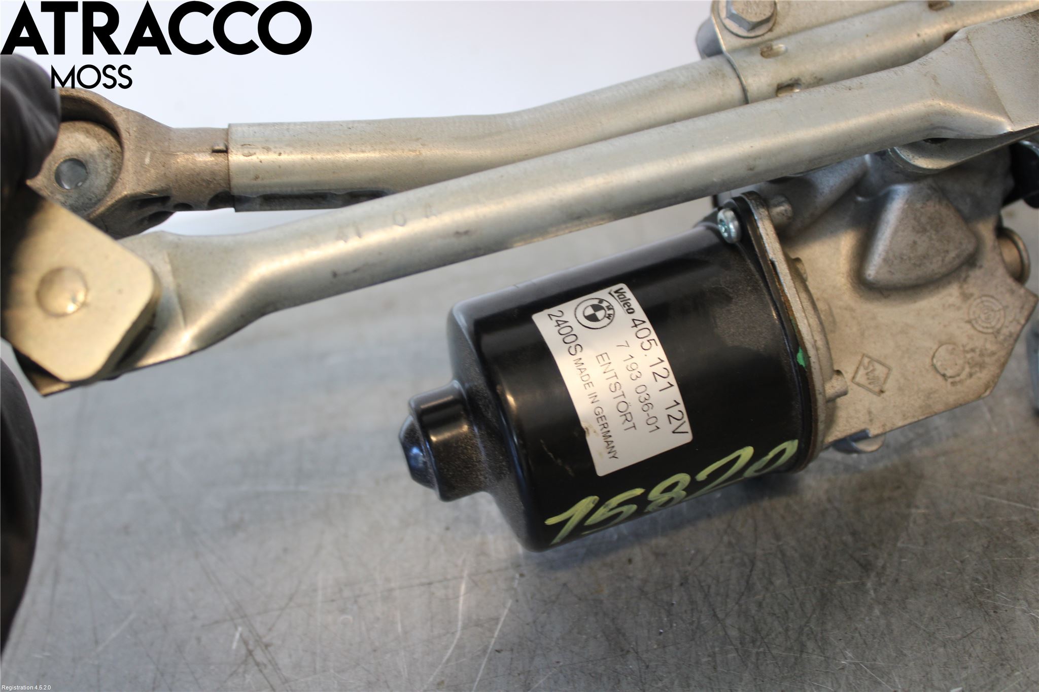BMW X1 E84 10-15 Torkarmotor Vindruta