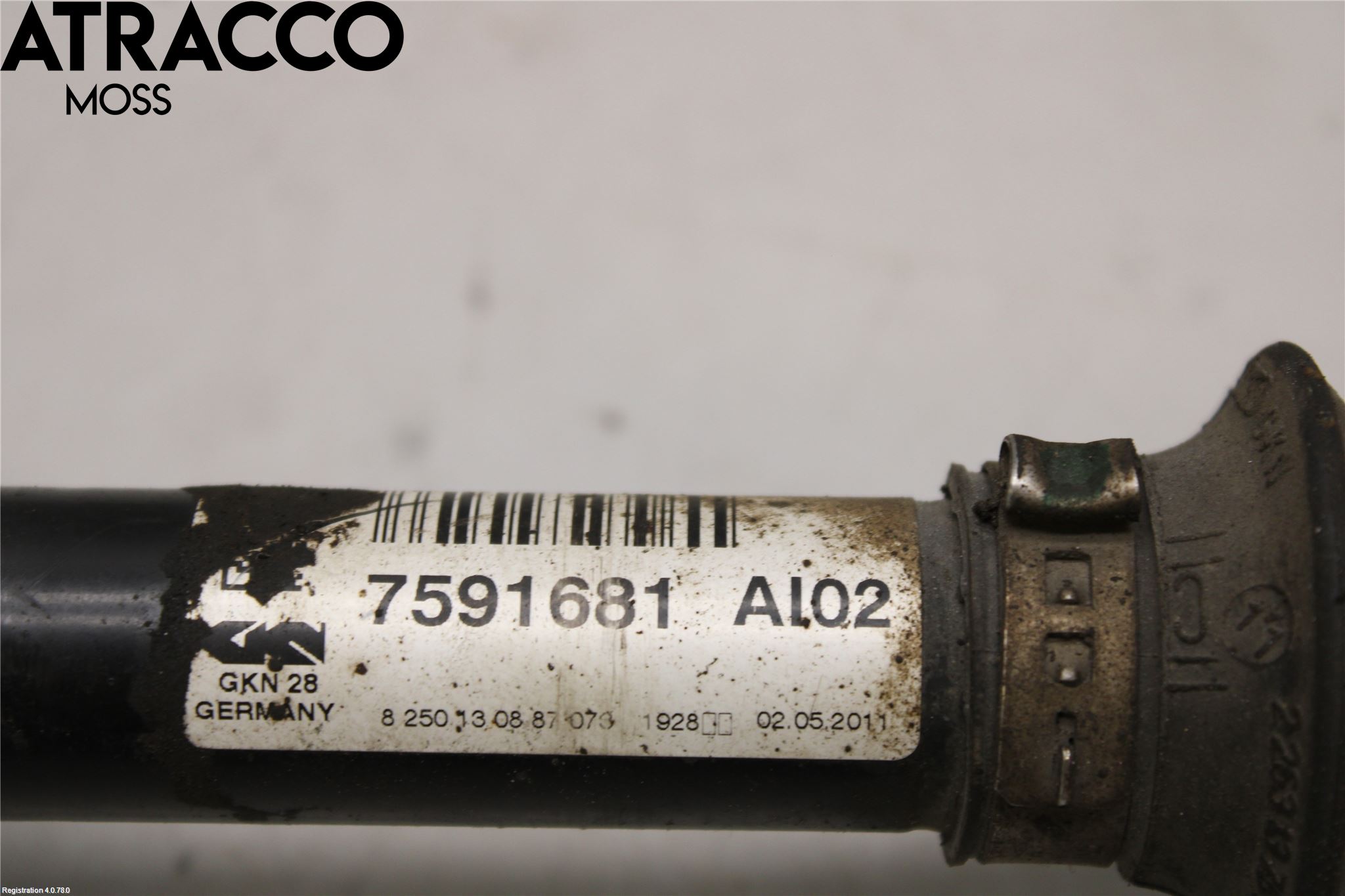 BMW X1 E84 10-15 Drivaxel Fram Vänster