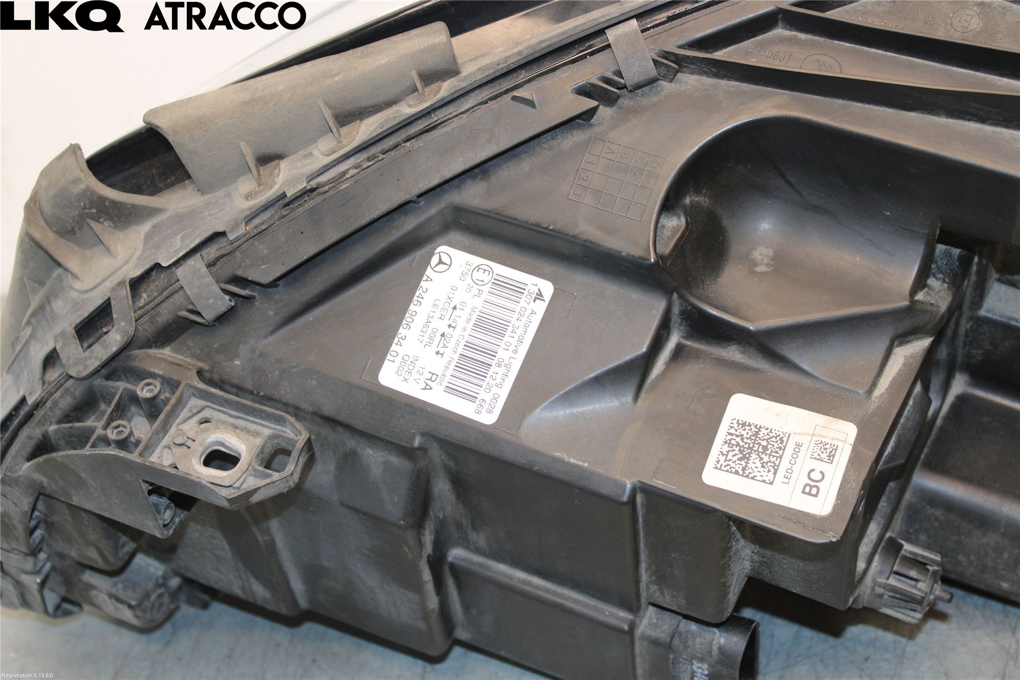 Mercedes-Benz MB B-KLASS (W246/W242) 12-19 Strålkastare Höger