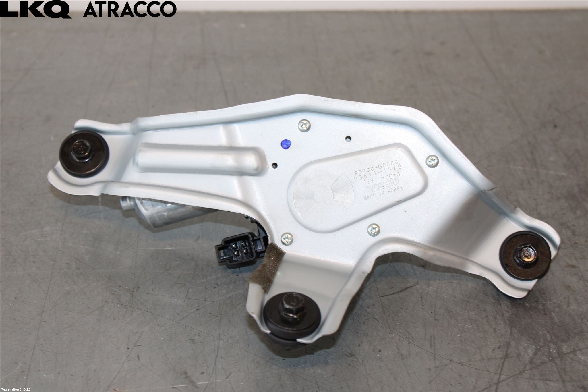 Kia NIRO (DE) 17-22 Torkarmotor Baklucka